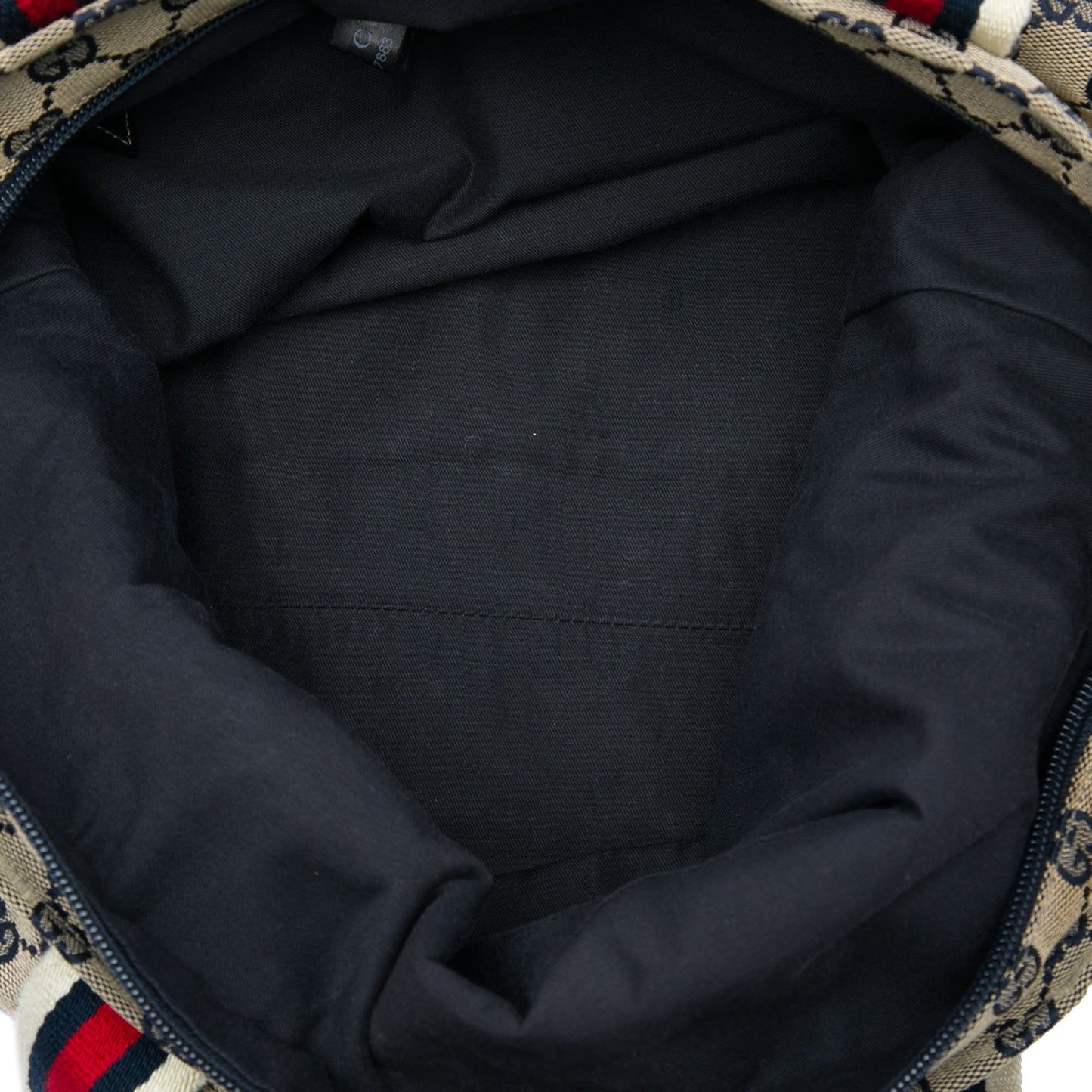 Gucci GG Canvas Web Vertical Tote