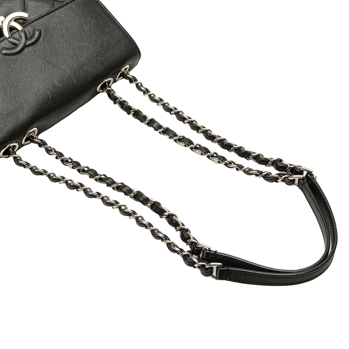 Chanel Small Quilted Goatskin CC Box Flap