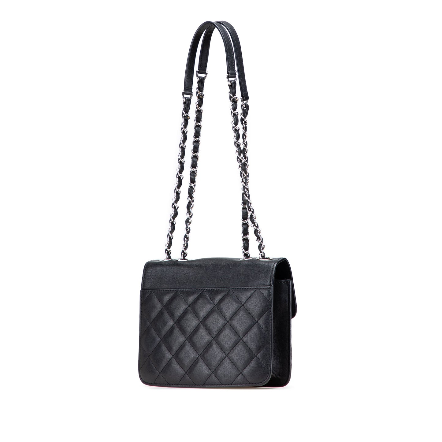 Chanel Small Quilted Goatskin CC Box Flap