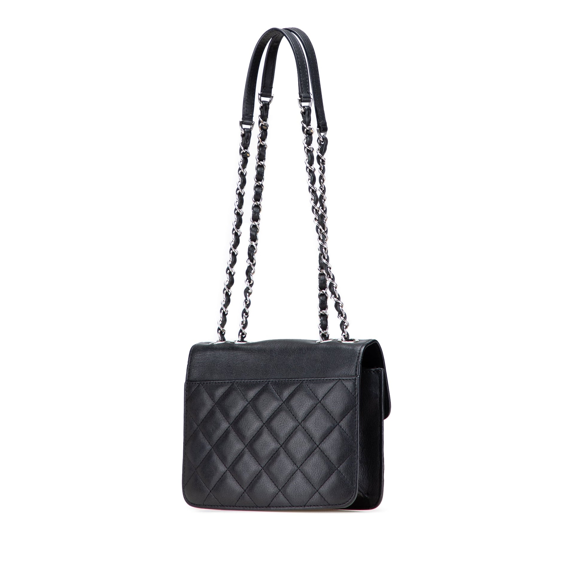 Chanel Small Quilted Goatskin CC Box Flap