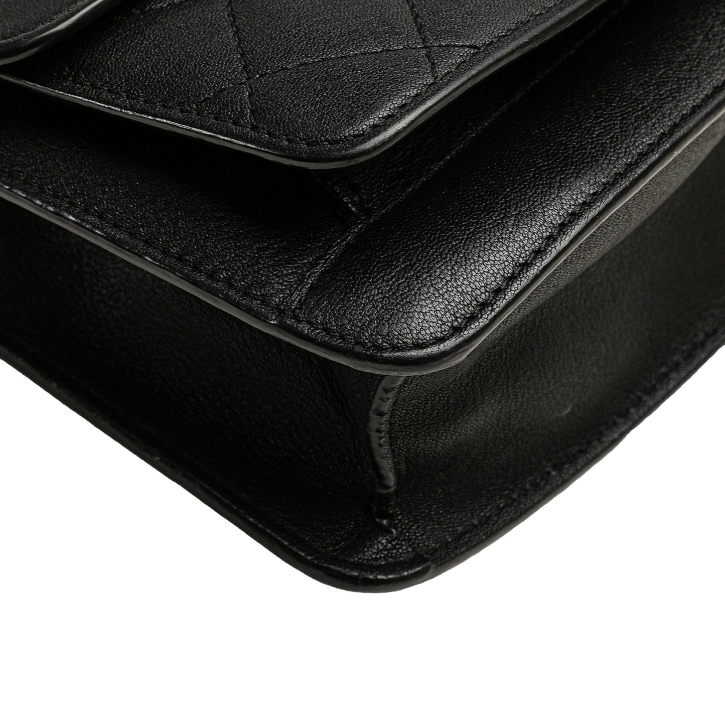 Chanel Small Quilted Goatskin CC Box Flap