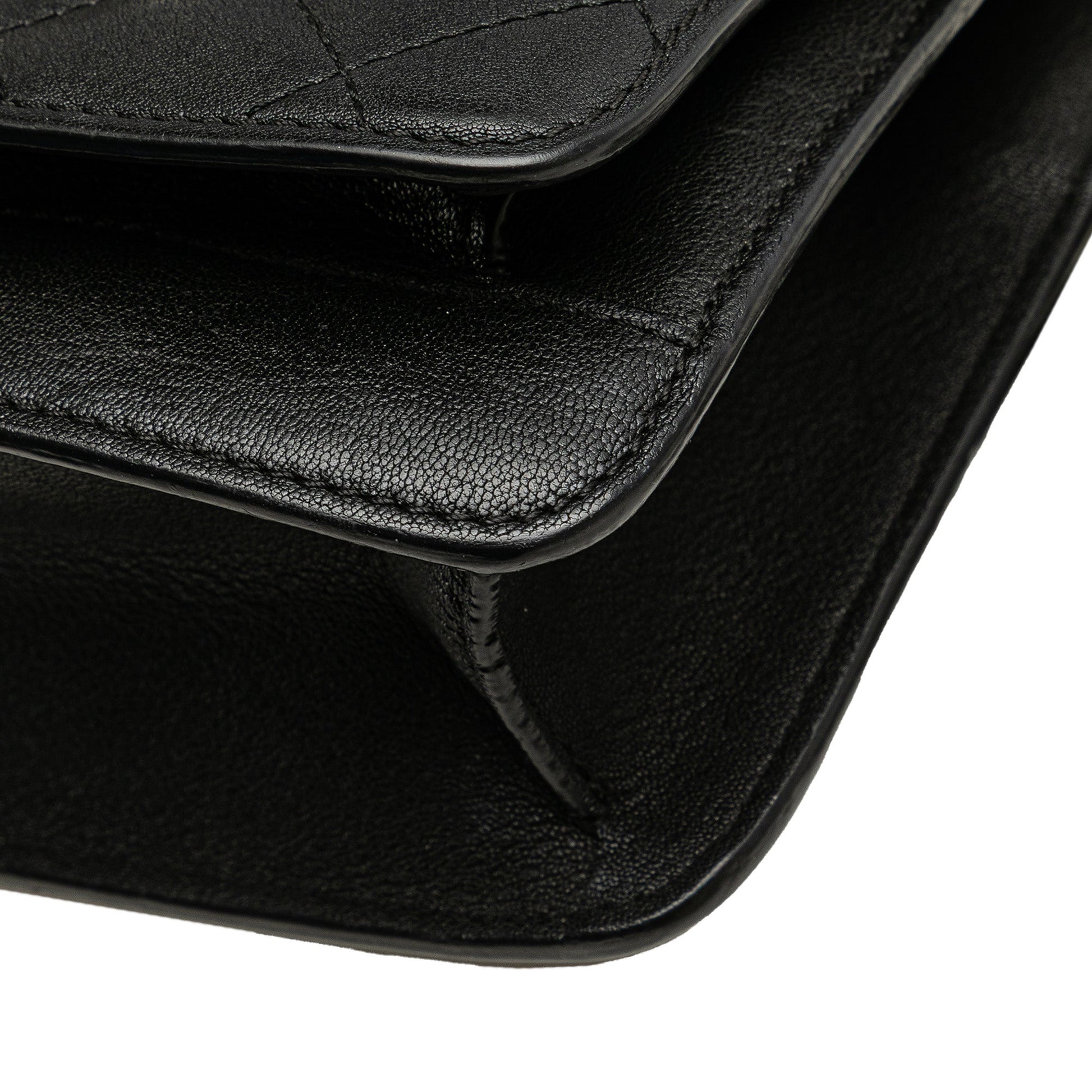 Chanel Small Quilted Goatskin CC Box Flap