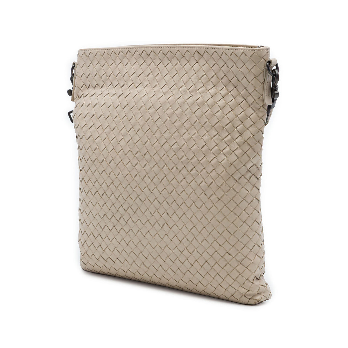 Bottega Veneta Nappa Intrecciato VN Crossbody — Brown