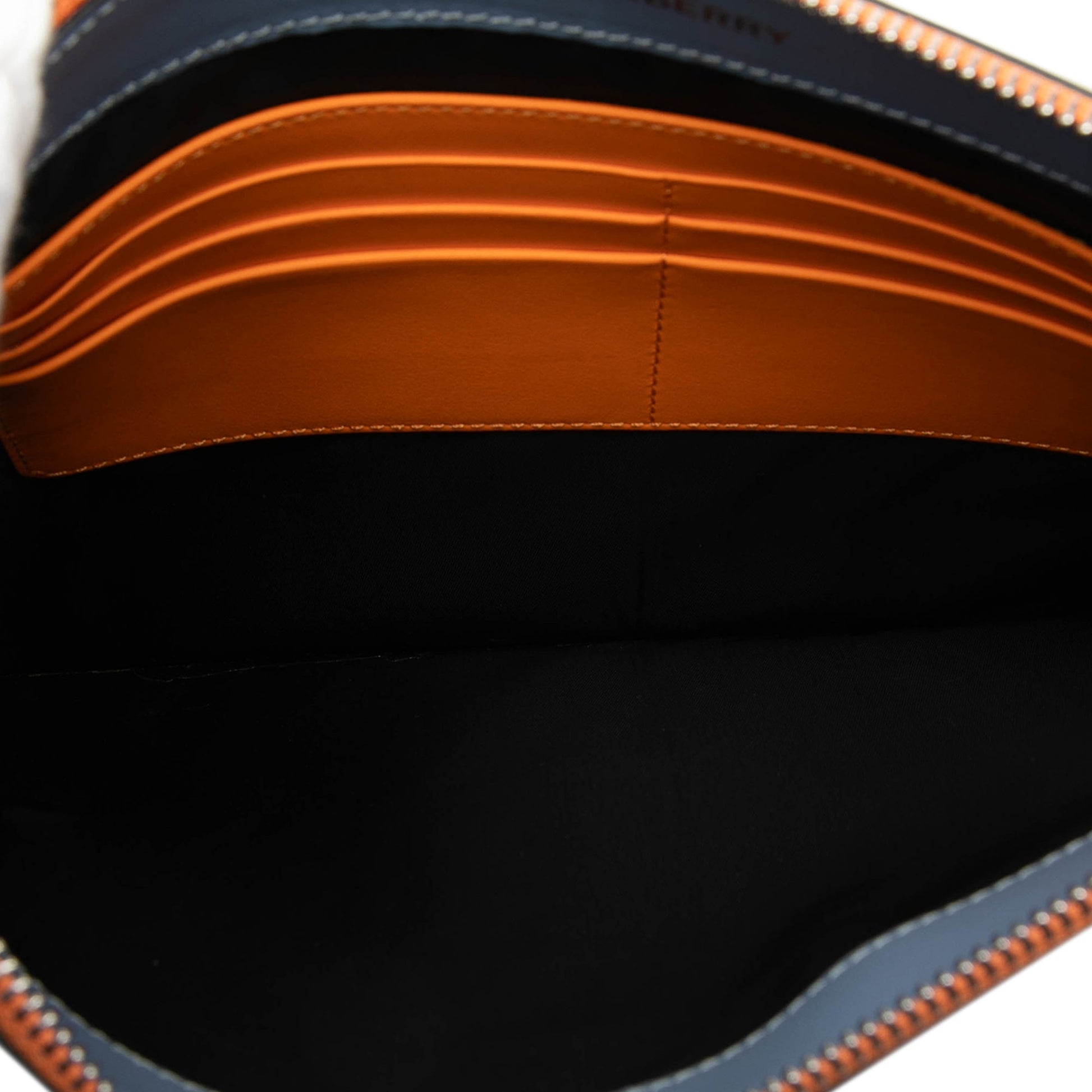Burberry Leather Colorblock Clutch