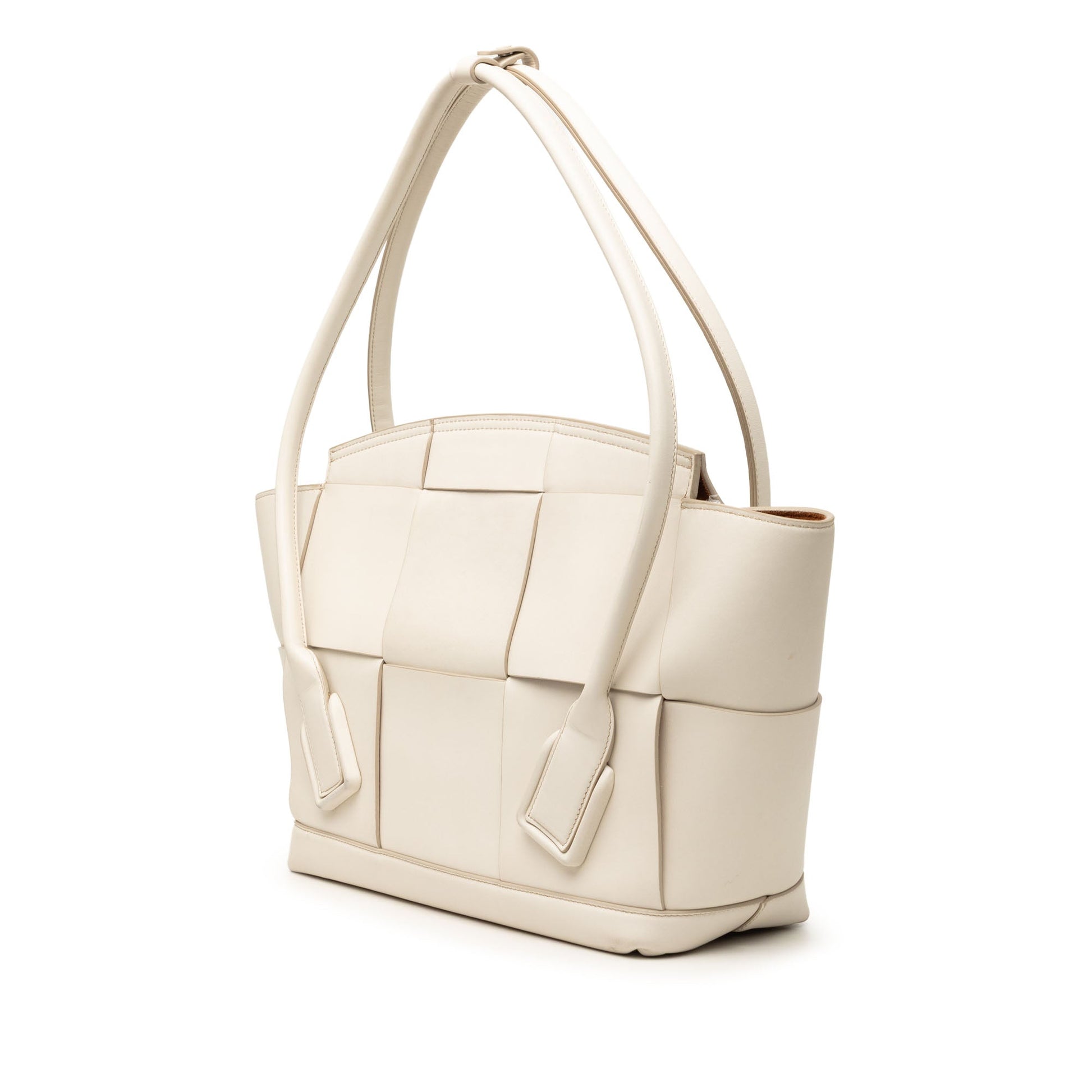Bottega Veneta Medium Calfskin Maxi Intrecciato Arco Tote
