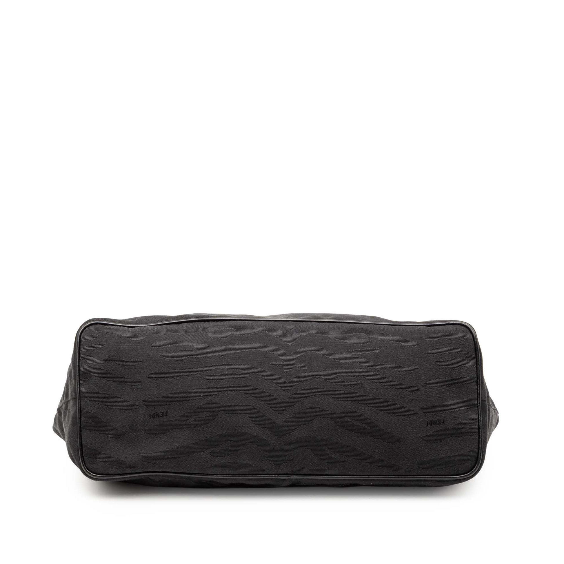 Fendi Canvas Tiger Print Tote