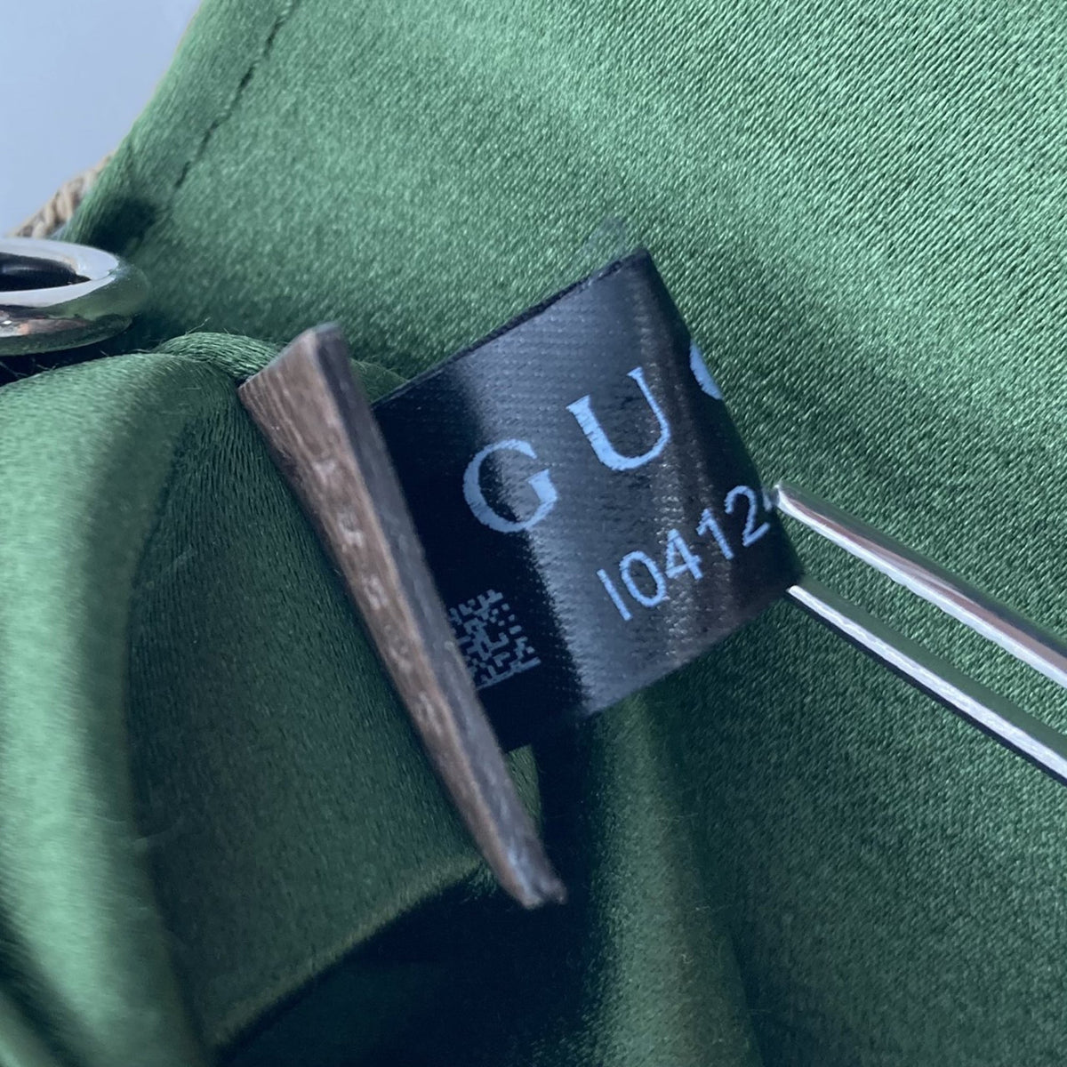 Gucci Small GG Canvas Horsebit Web Chain Satchel