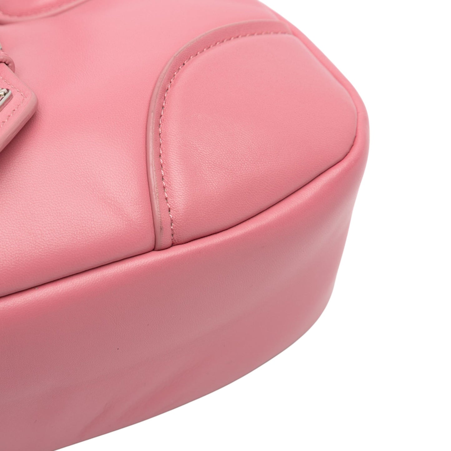 Prada Nappa Soft Padded Re Edition 2002 Moon Satchel