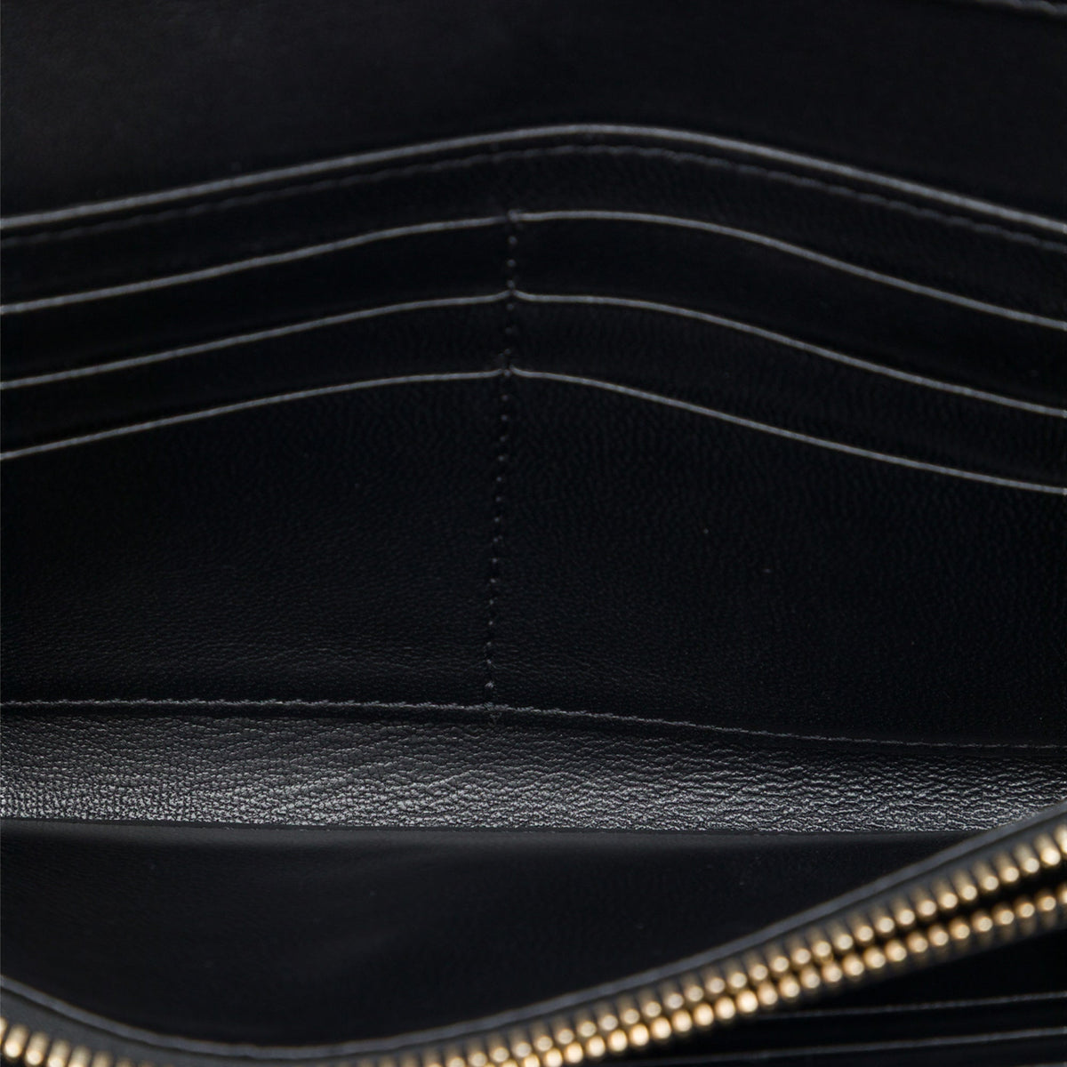 Dior Smooth Calfskin Diorama Croisiere Wallet on Chain — Black