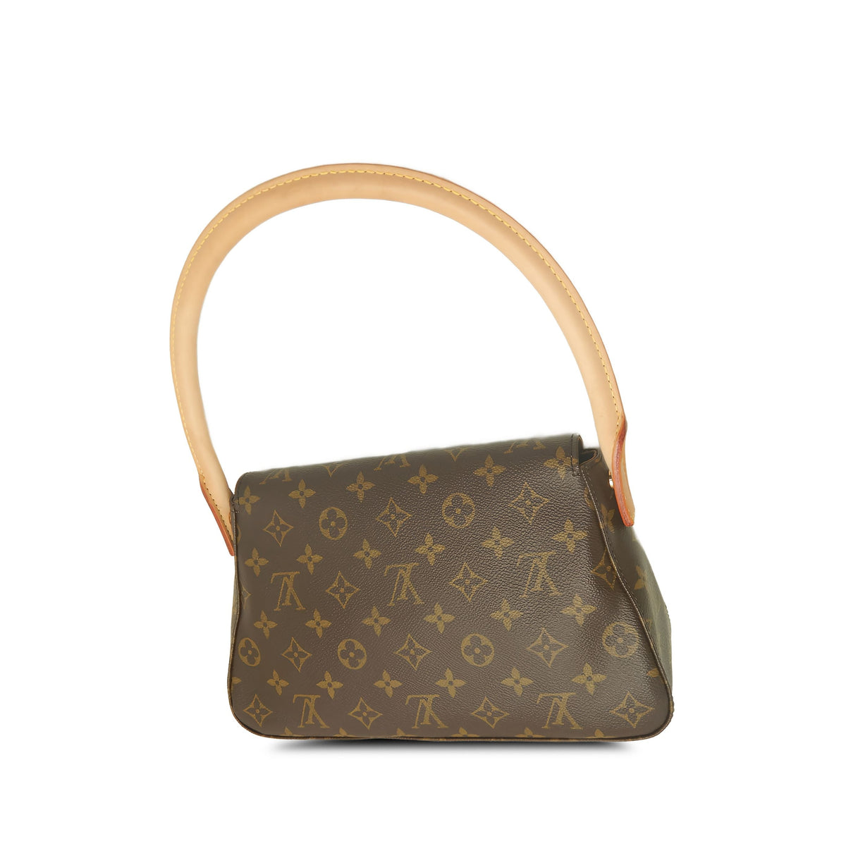 Louis Vuitton Monogram Mini Looping — Brown
