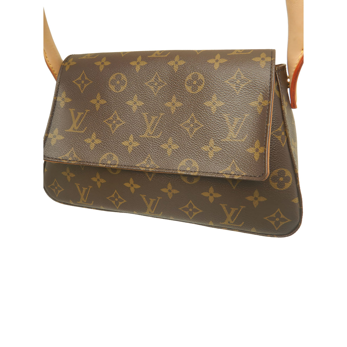 Louis Vuitton Monogram Mini Looping — Brown