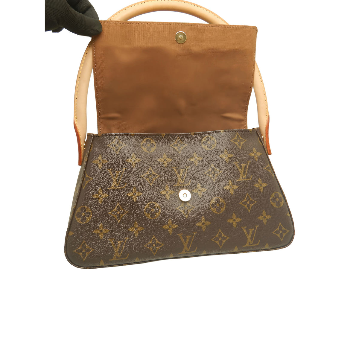 Louis Vuitton Monogram Mini Looping — Brown