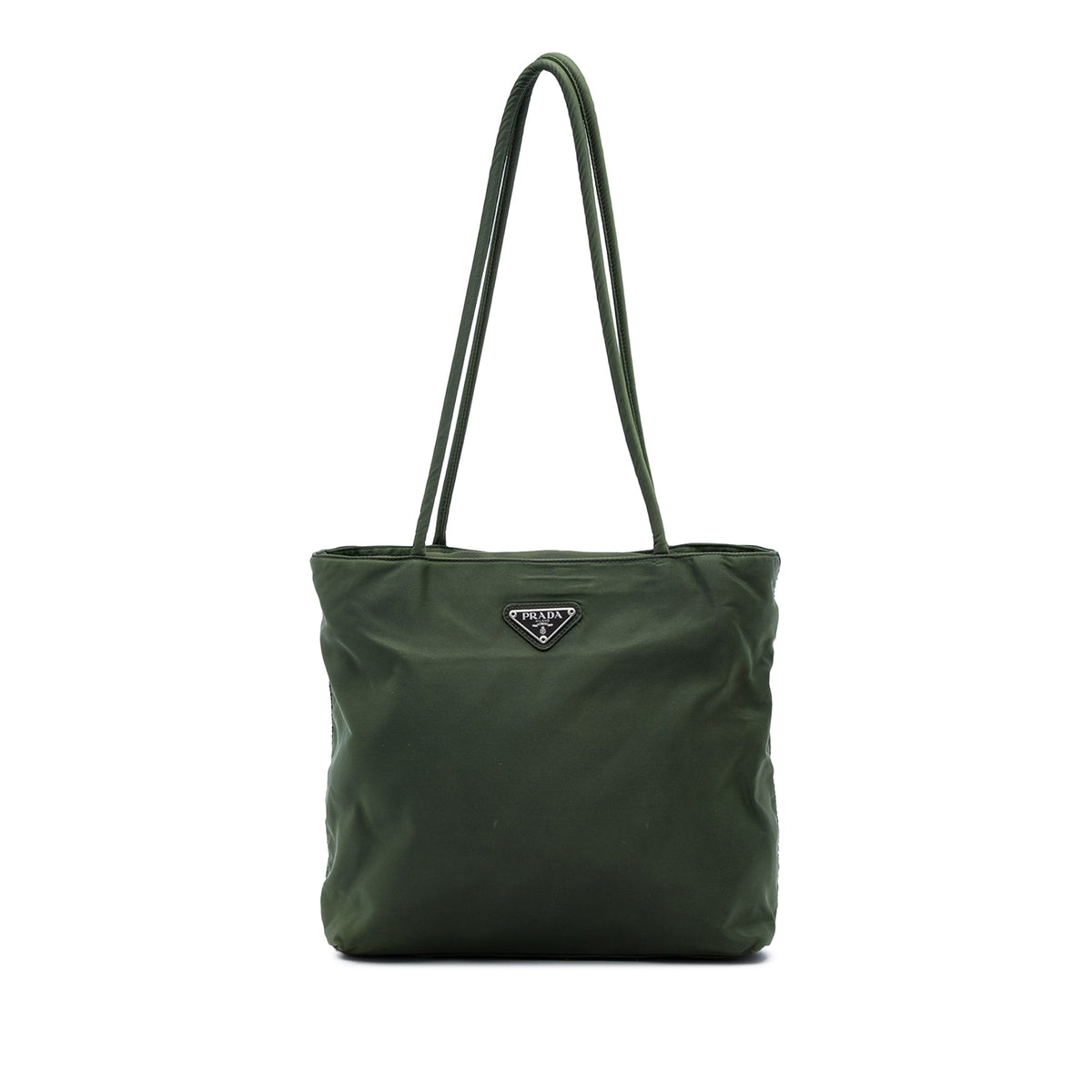 Prada Tessuto Tote — Green