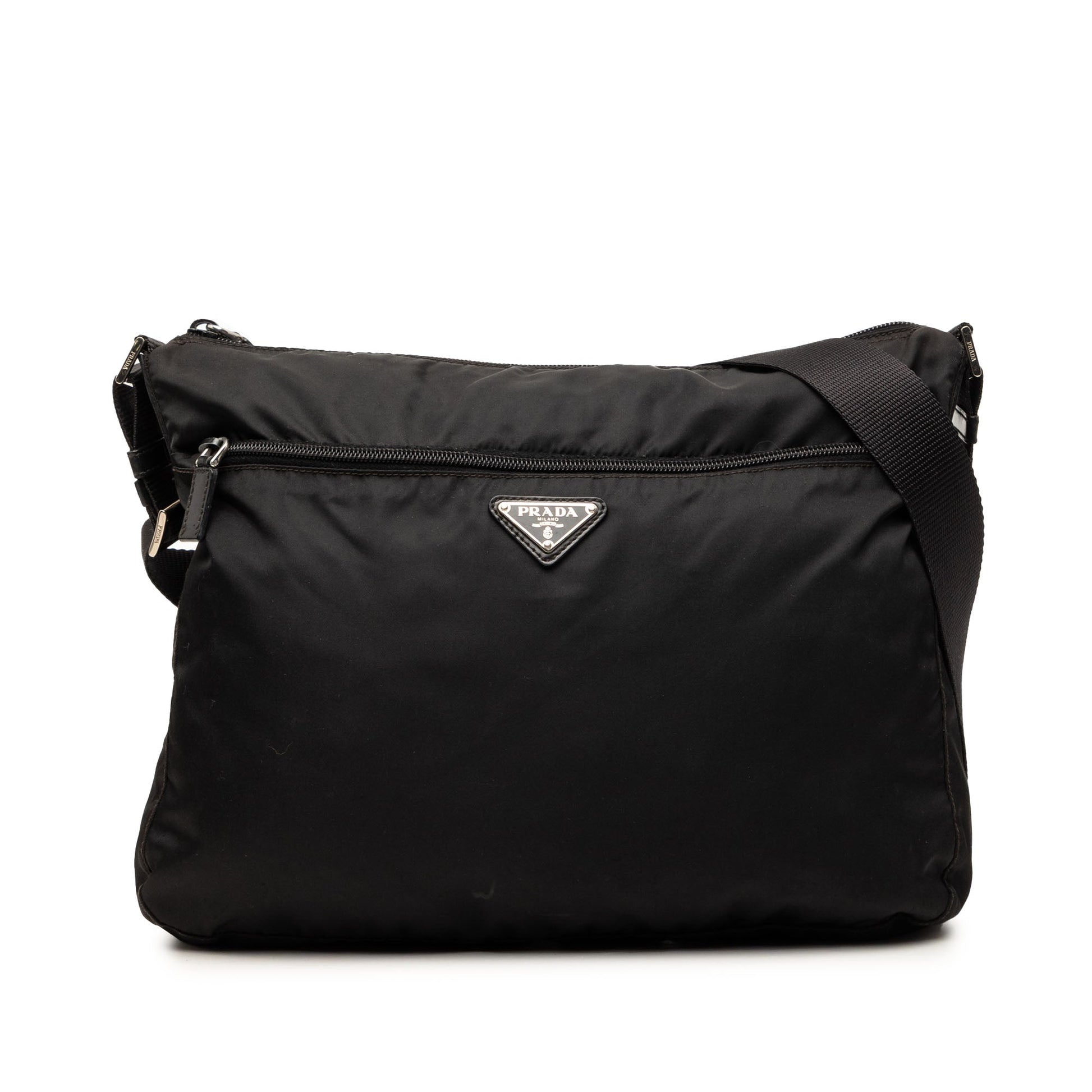 Prada Tessuto Zip Top Crossbody