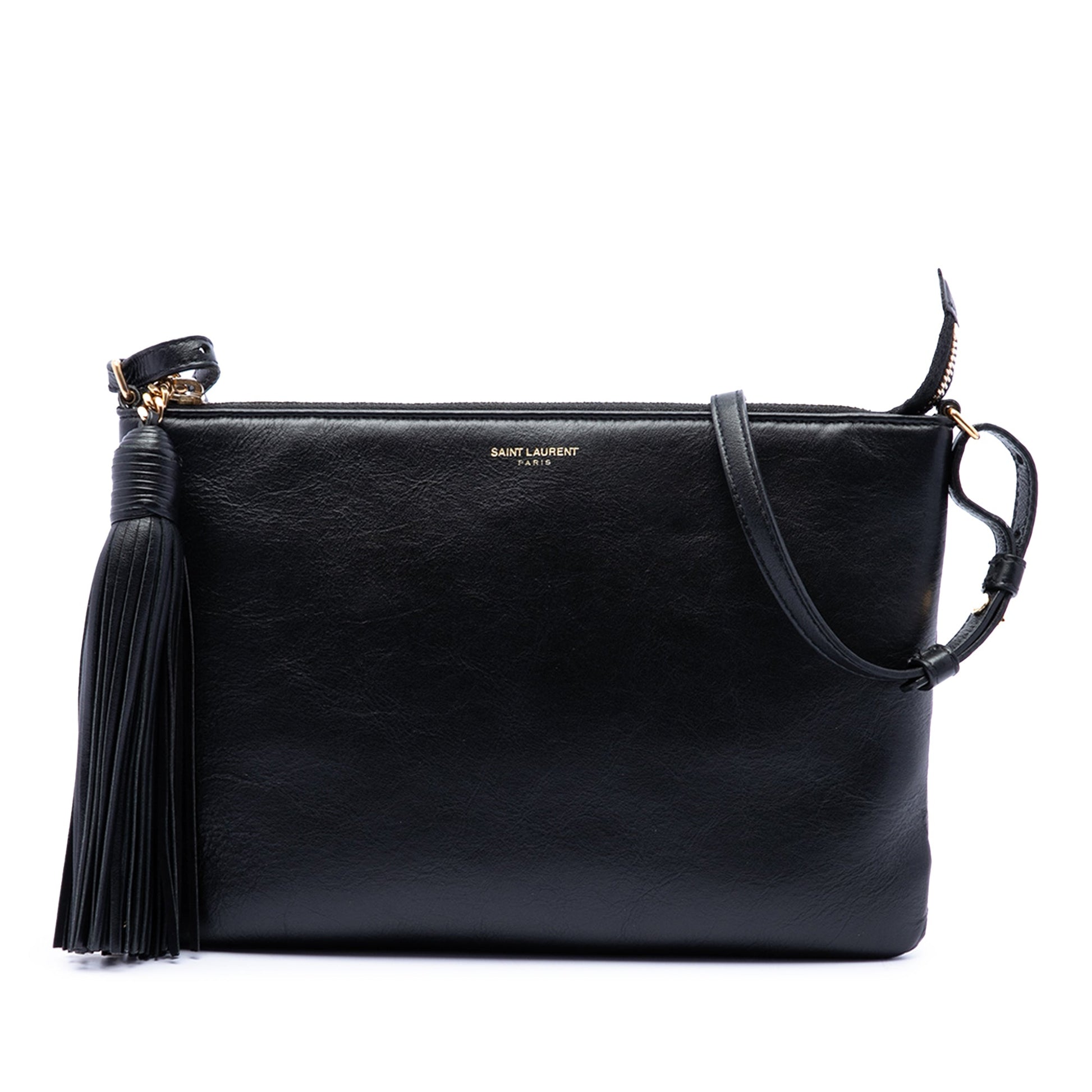Saint Laurent Leather Teen Monogram Crossbody