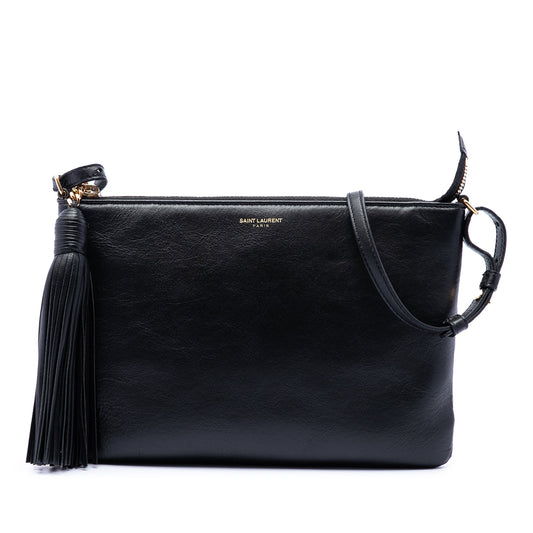 Saint Laurent Leather Teen Monogram Crossbody