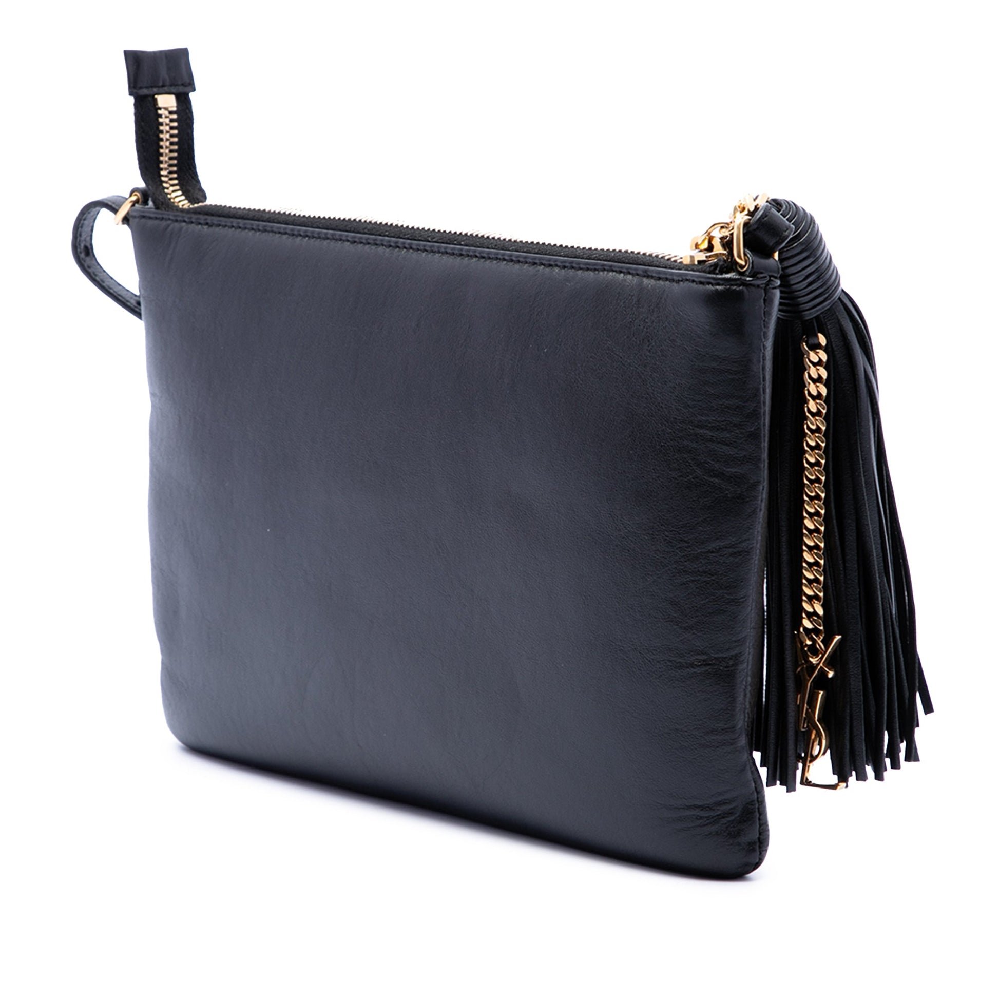 Saint Laurent Leather Teen Monogram Crossbody
