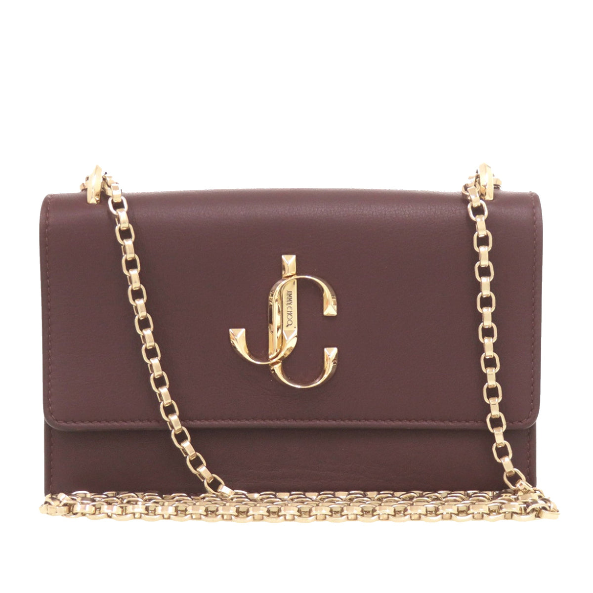 Jimmy Choo Calfskin Bohemia Chain Crossbody