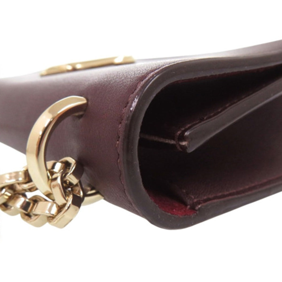 Jimmy Choo Calfskin Bohemia Chain Crossbody