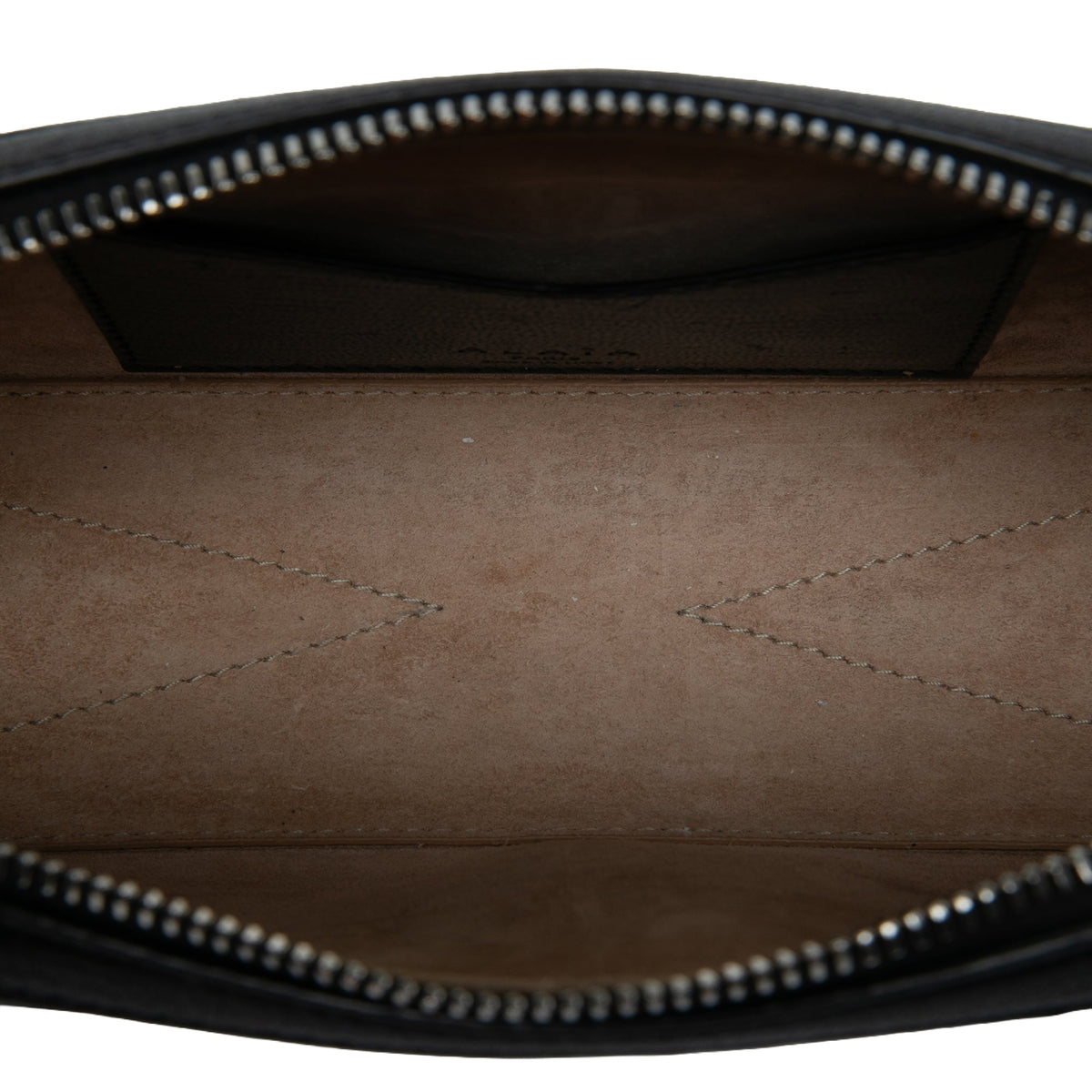 ALAÏA Medium Goatskin Le Teckel Shoulder Bag — Black