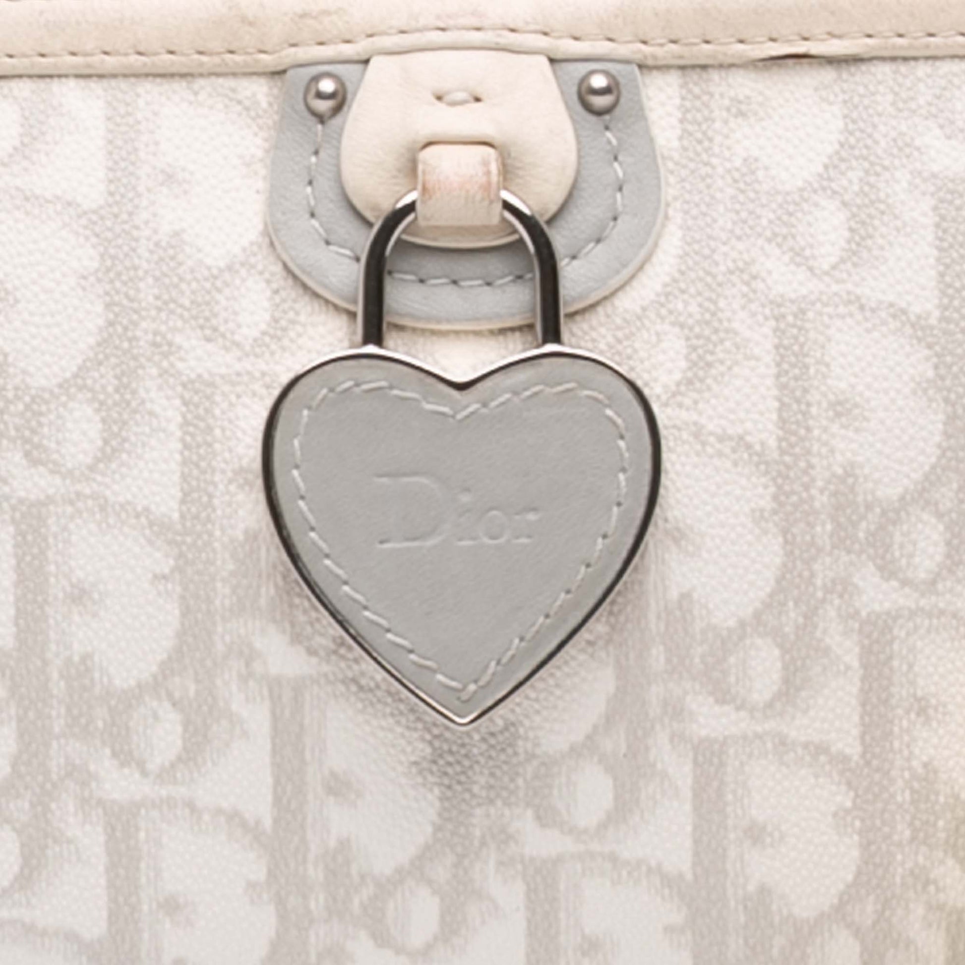 Dior Diorissimo Trotter Coated Canvas Romantique Crossbody