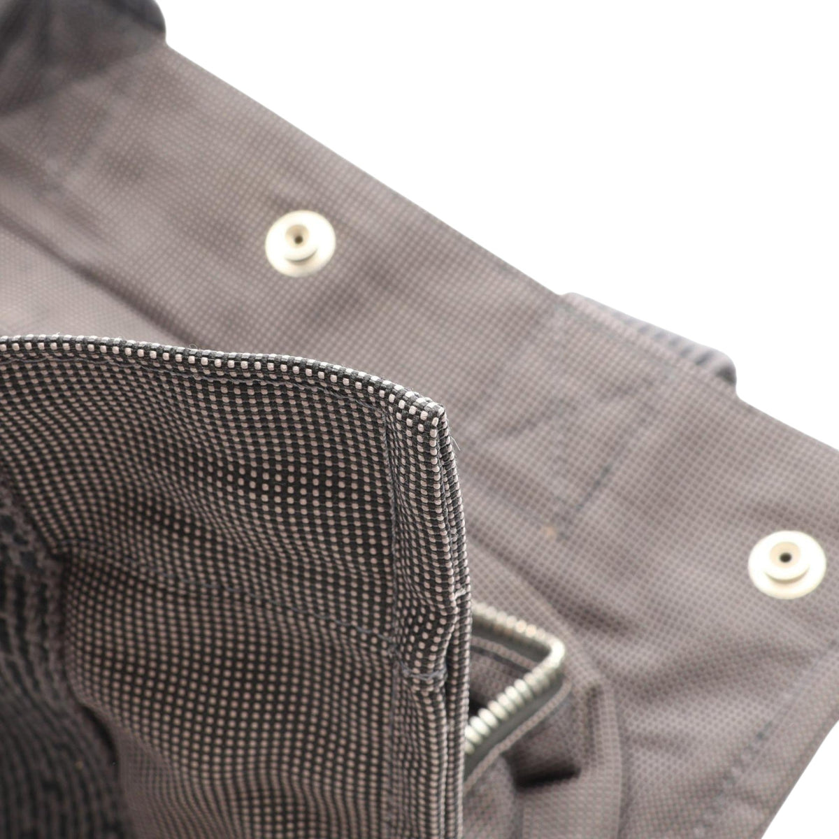 Hermès Canvas Herline Backpack MM — Gray