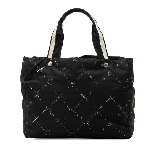 Chanel Old Travel Line Nylon Tote