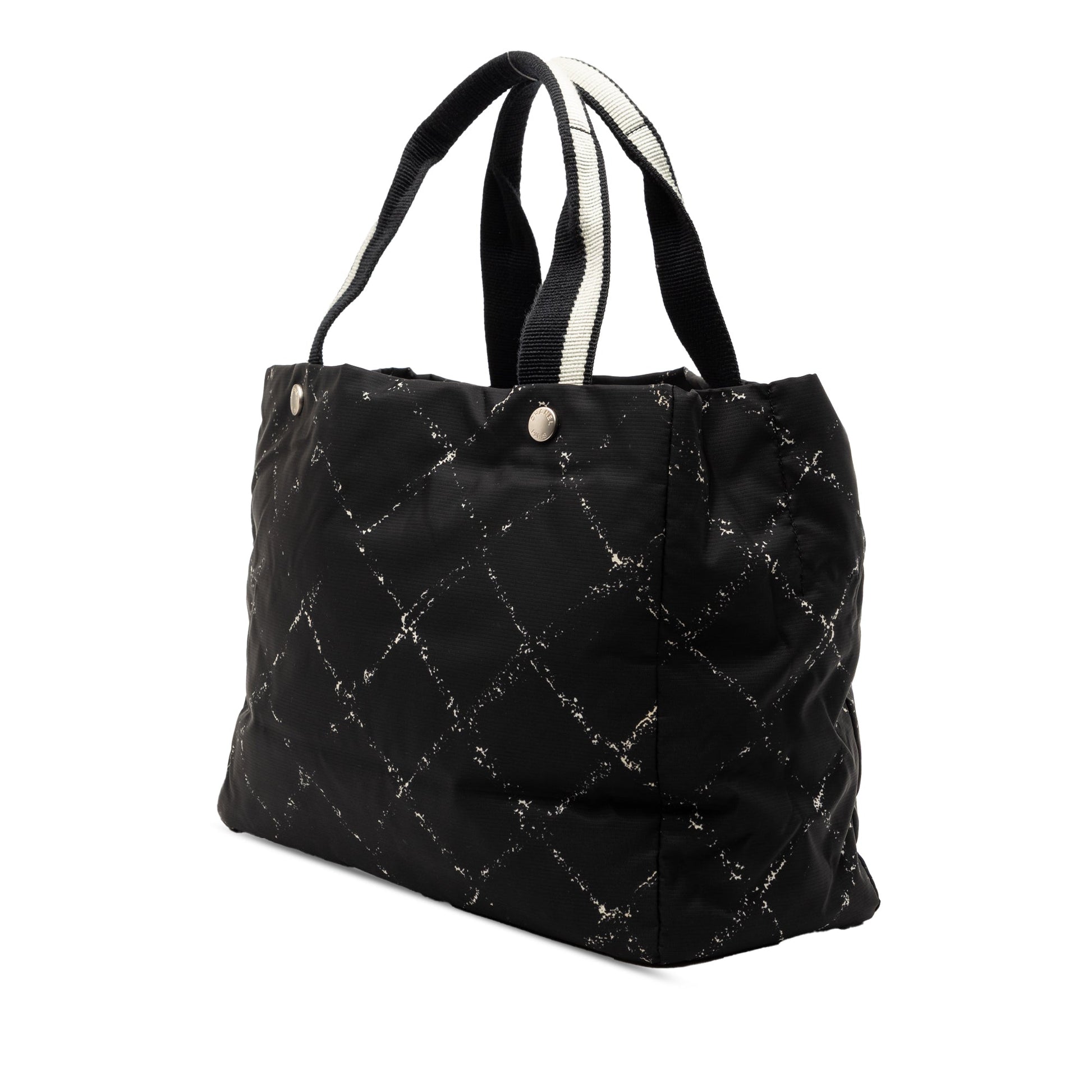 Chanel Old Travel Line Nylon Tote