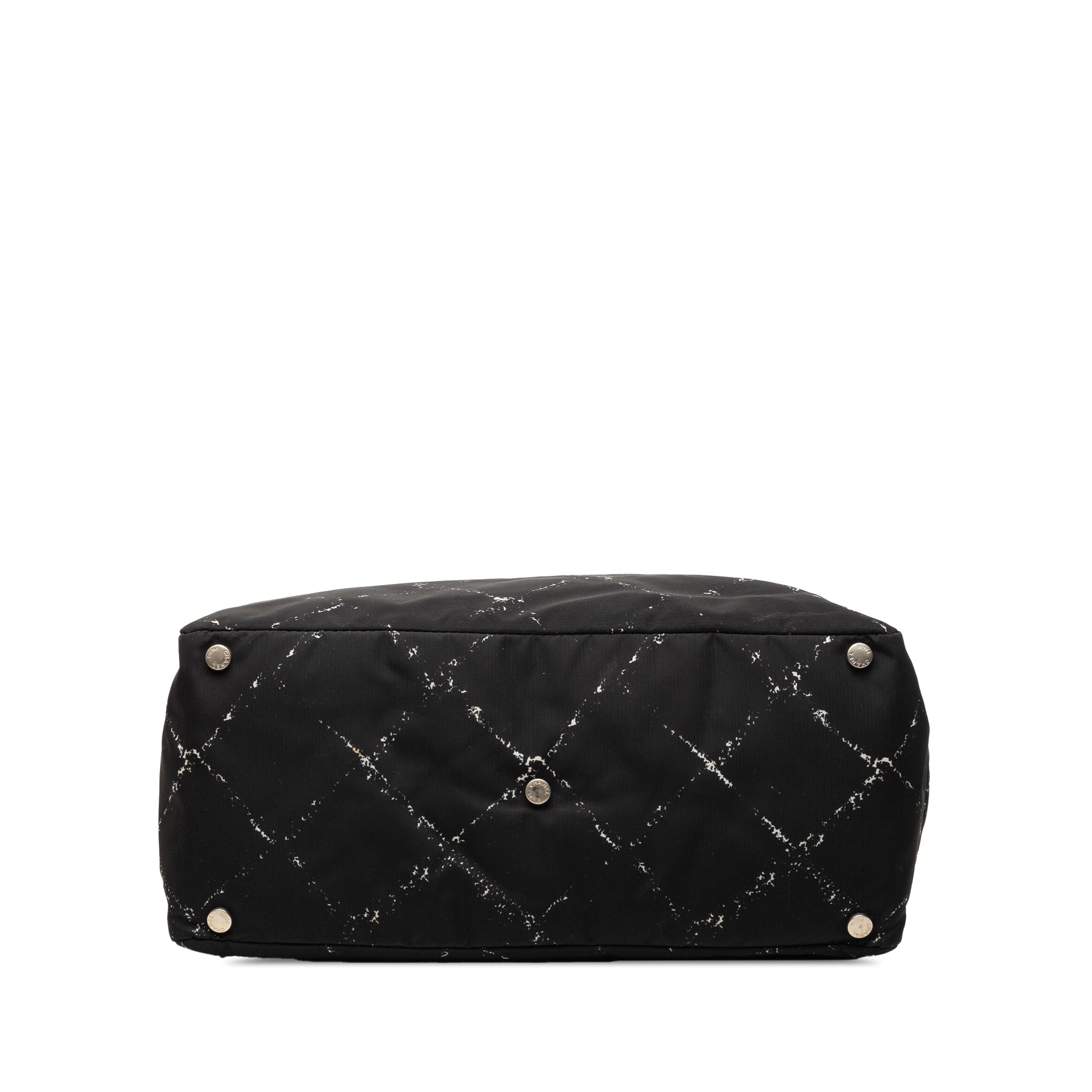 Chanel Old Travel Line Nylon Tote
