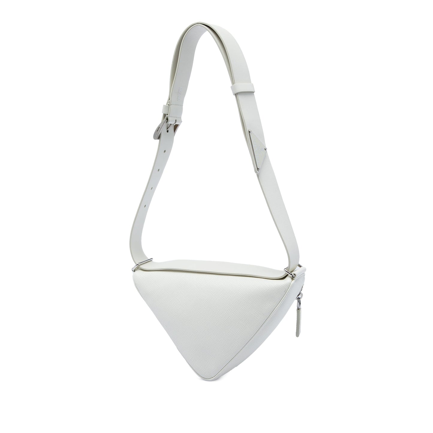 Prada Saffiano Cuir Triangle Convertible Shoulder Bag