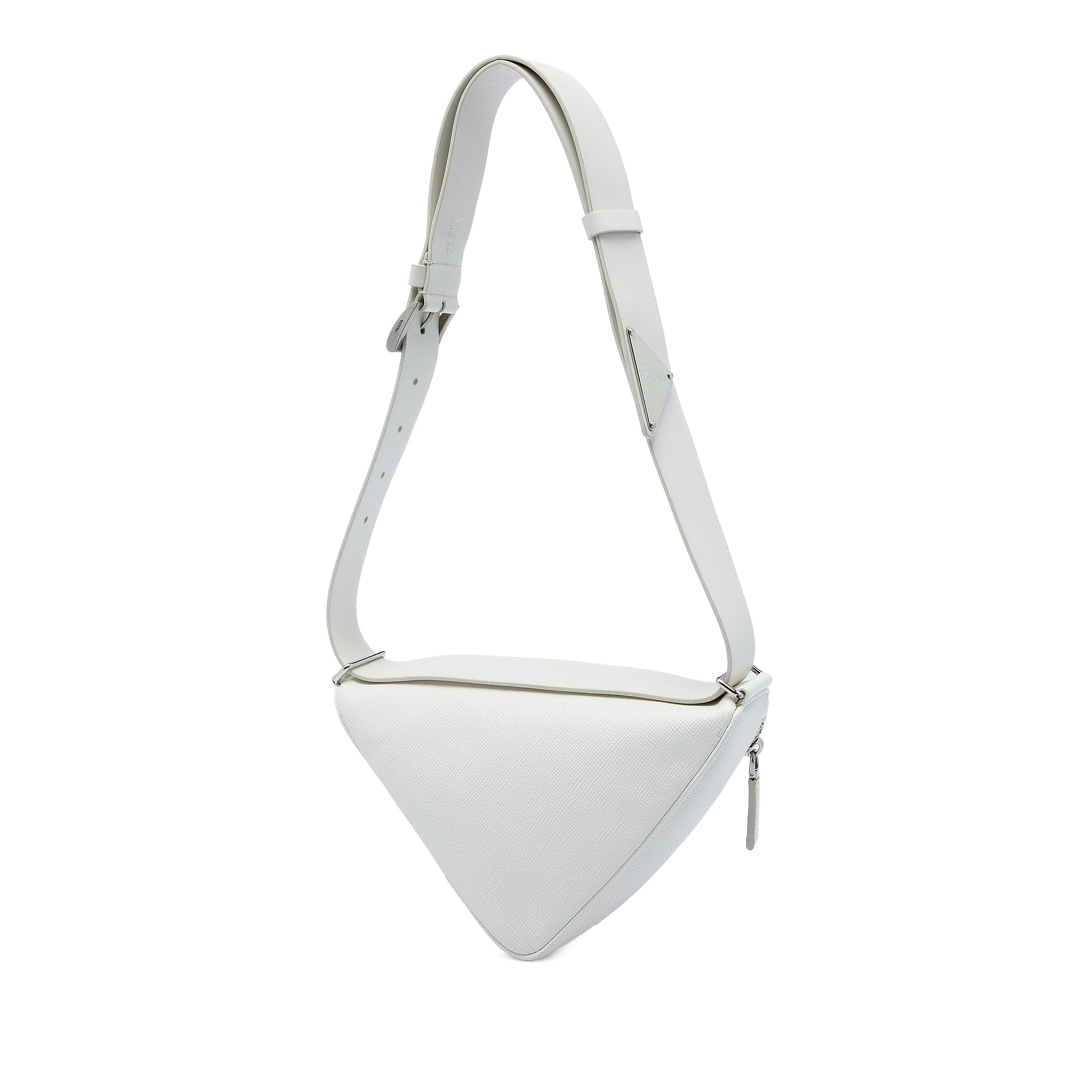 Prada Saffiano Cuir Triangle Convertible Shoulder Bag