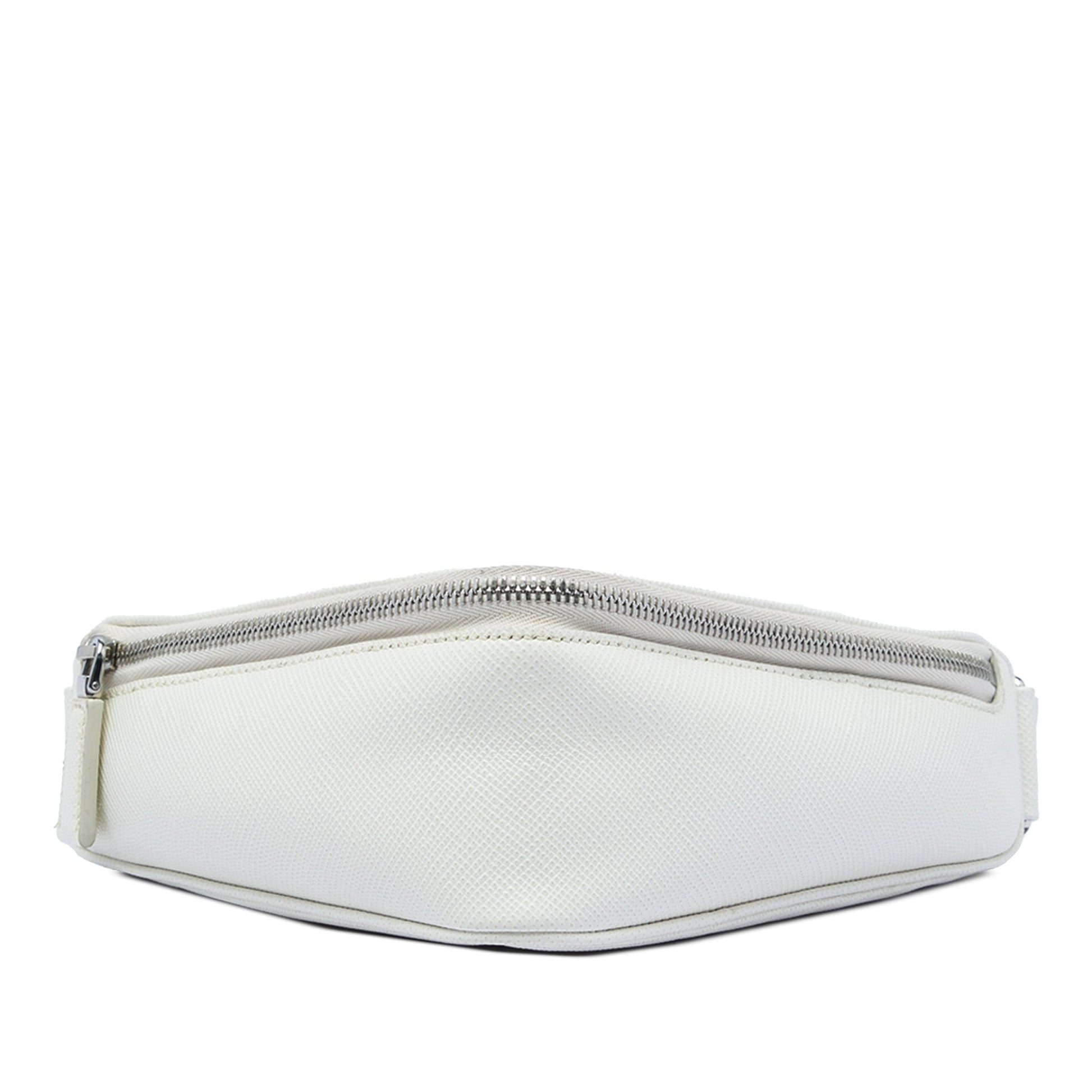 Prada Saffiano Cuir Triangle Convertible Shoulder Bag