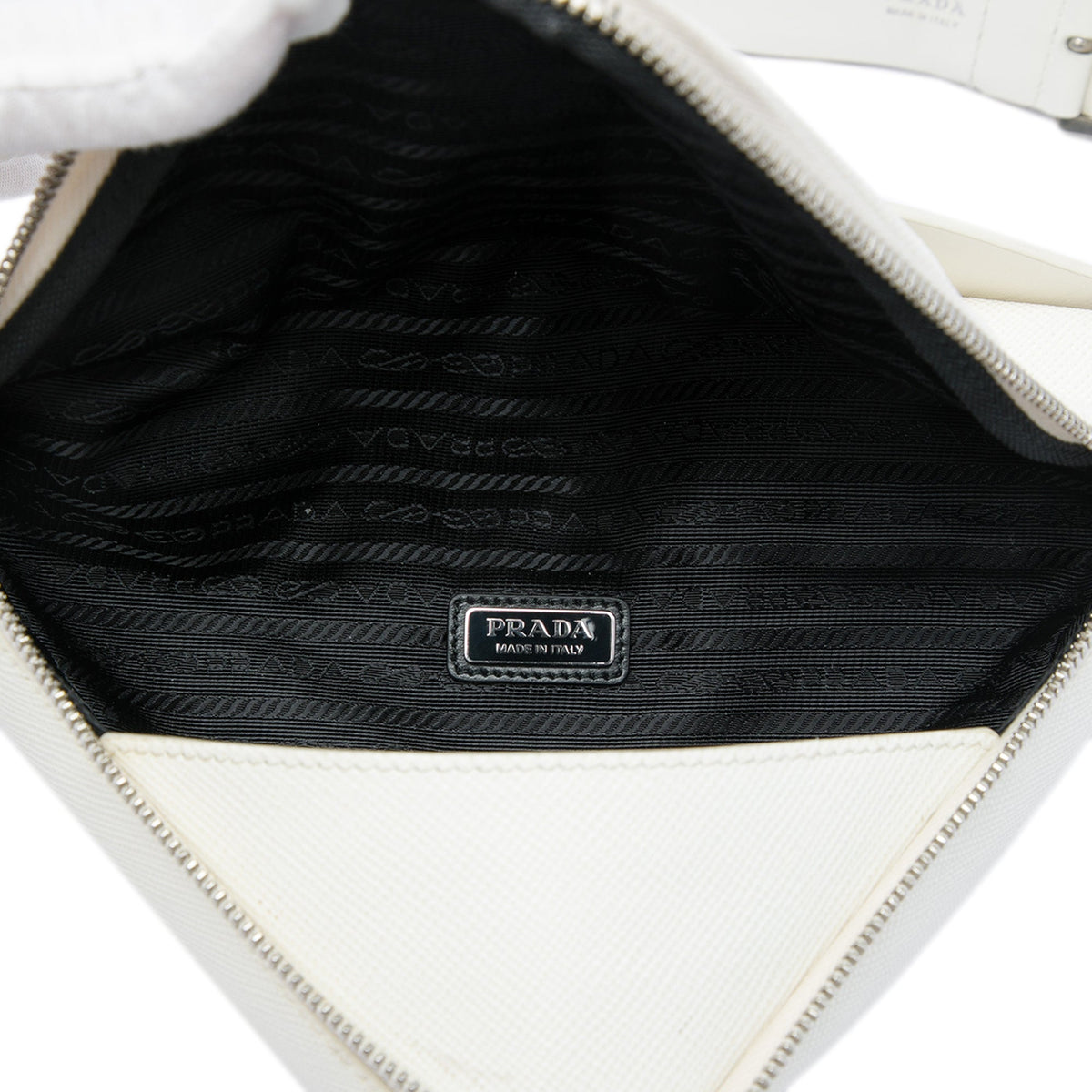 Prada Saffiano Cuir Triangle Convertible Shoulder Bag
