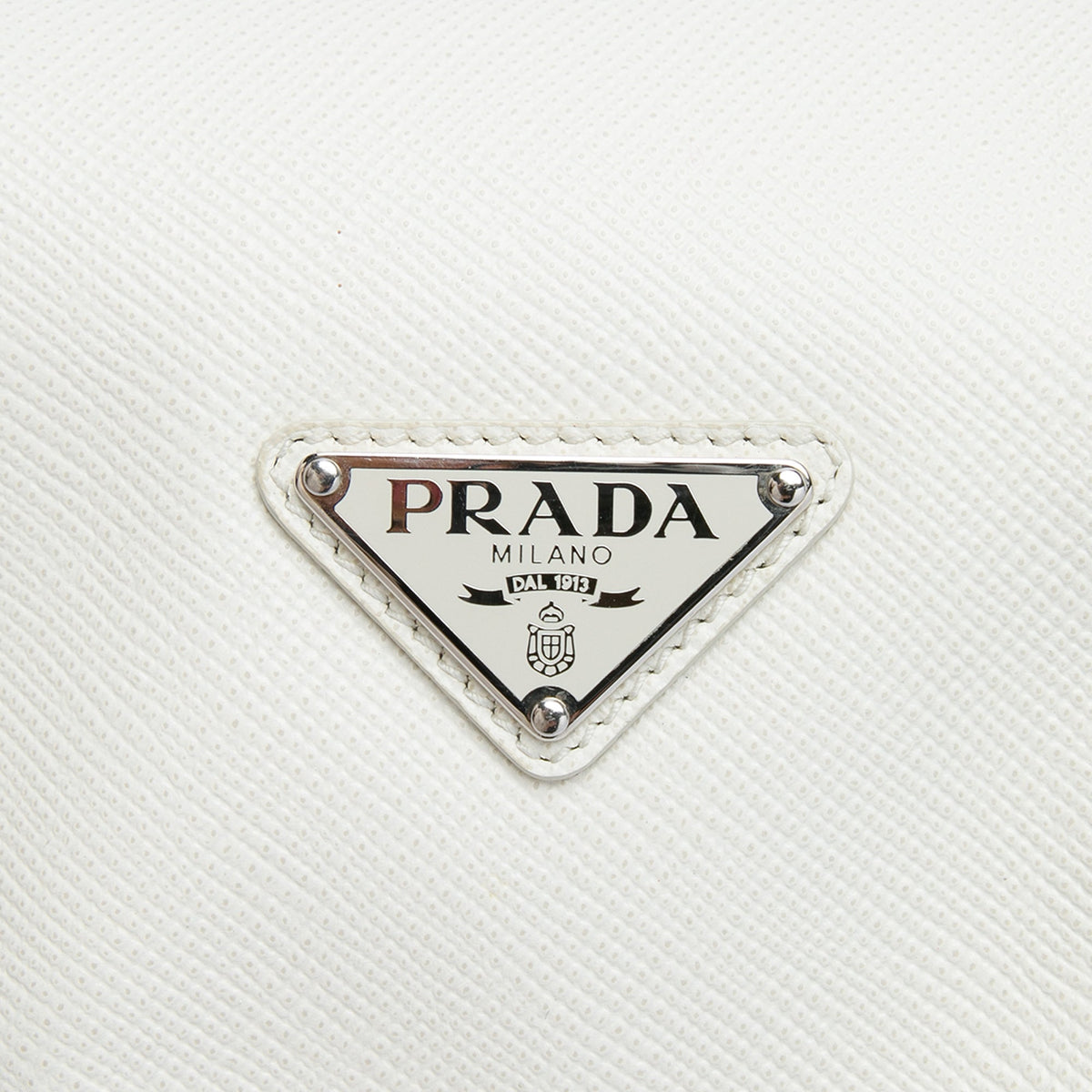 Prada Saffiano Cuir Triangle Convertible Shoulder Bag