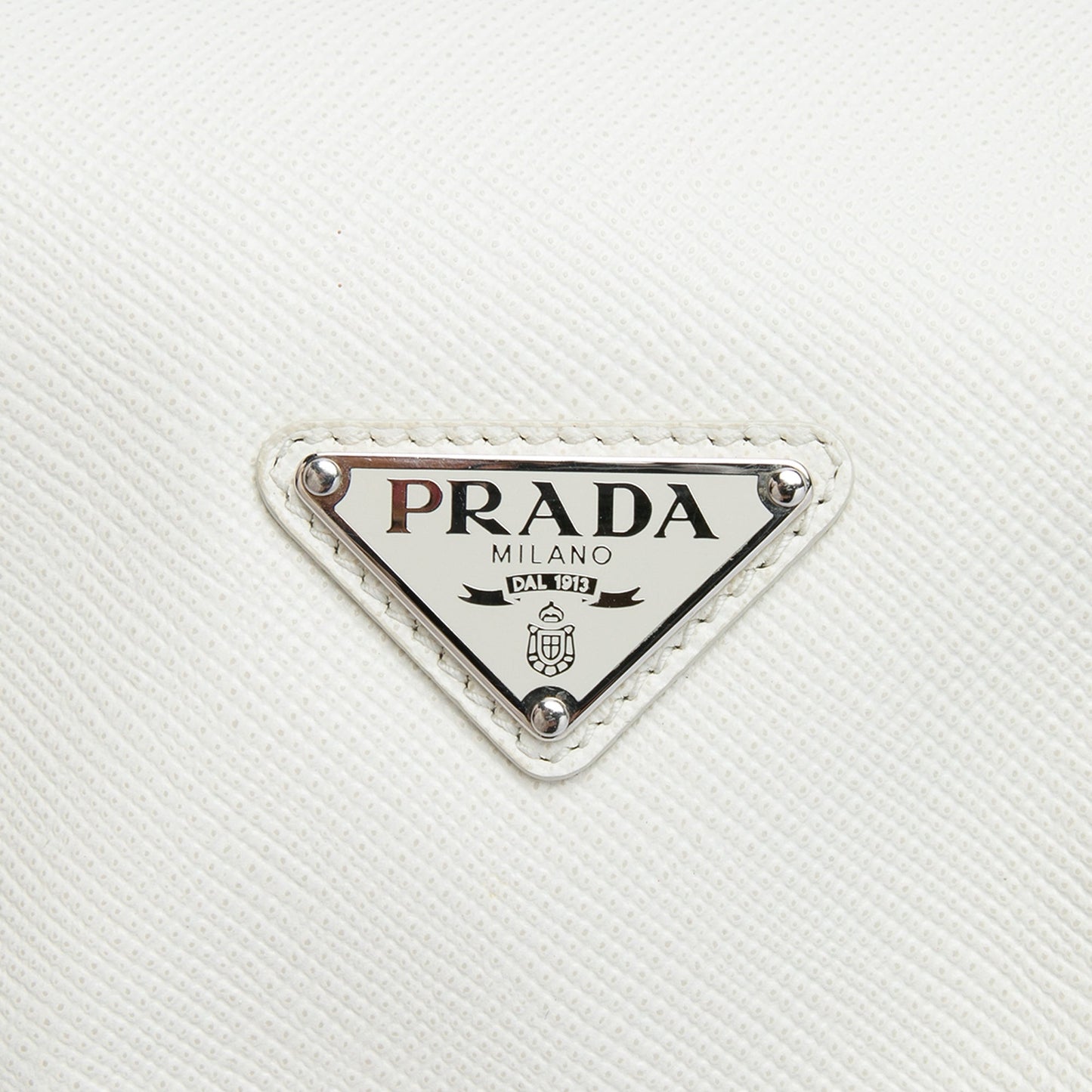 Prada Saffiano Cuir Triangle Convertible Shoulder Bag