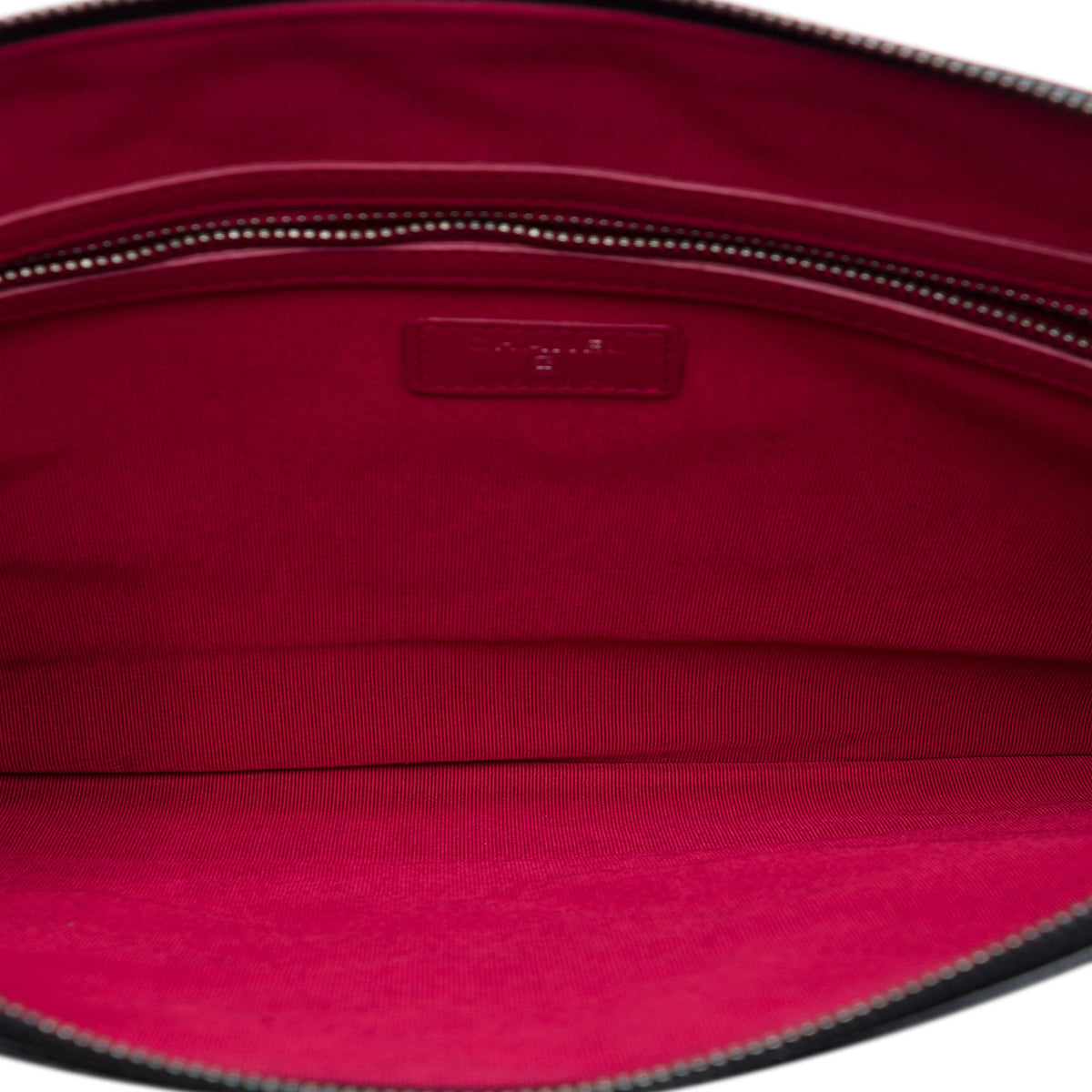 Chanel Large Aged Calfskin Gabrielle O Case Clutch