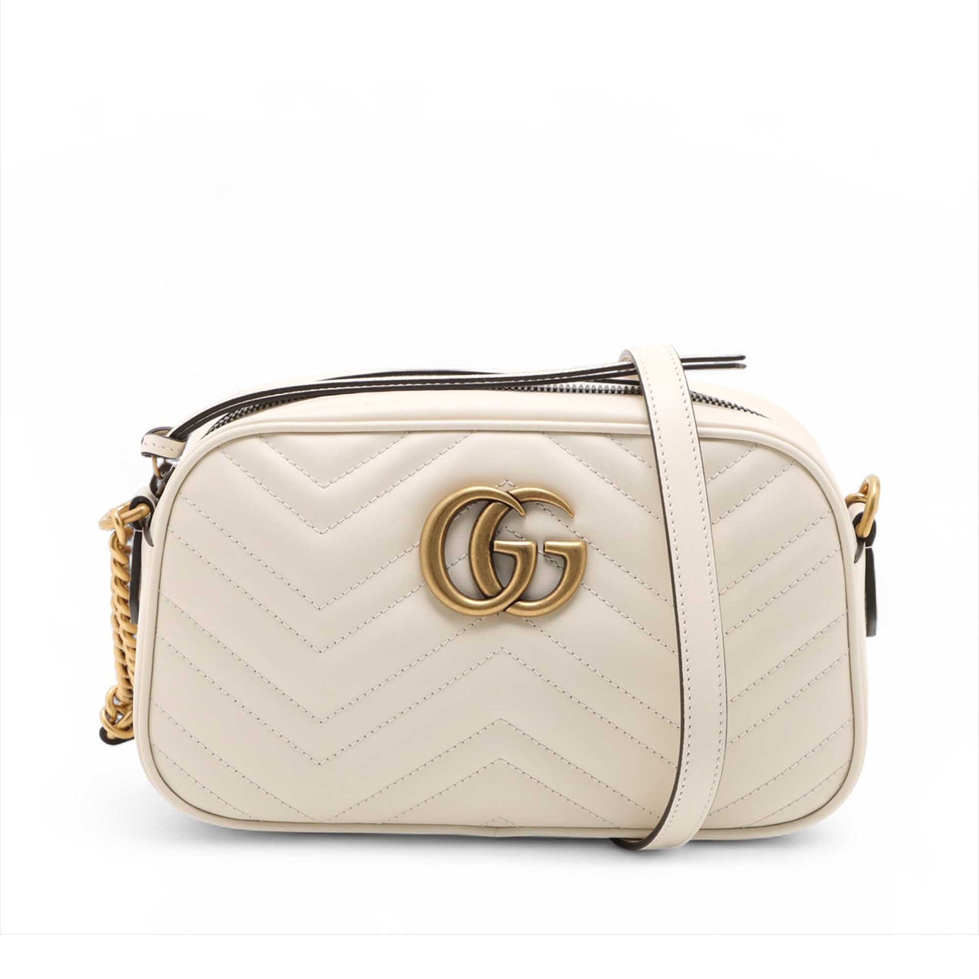 Gucci Small GG Marmont Matelasse Leather Crossbody
