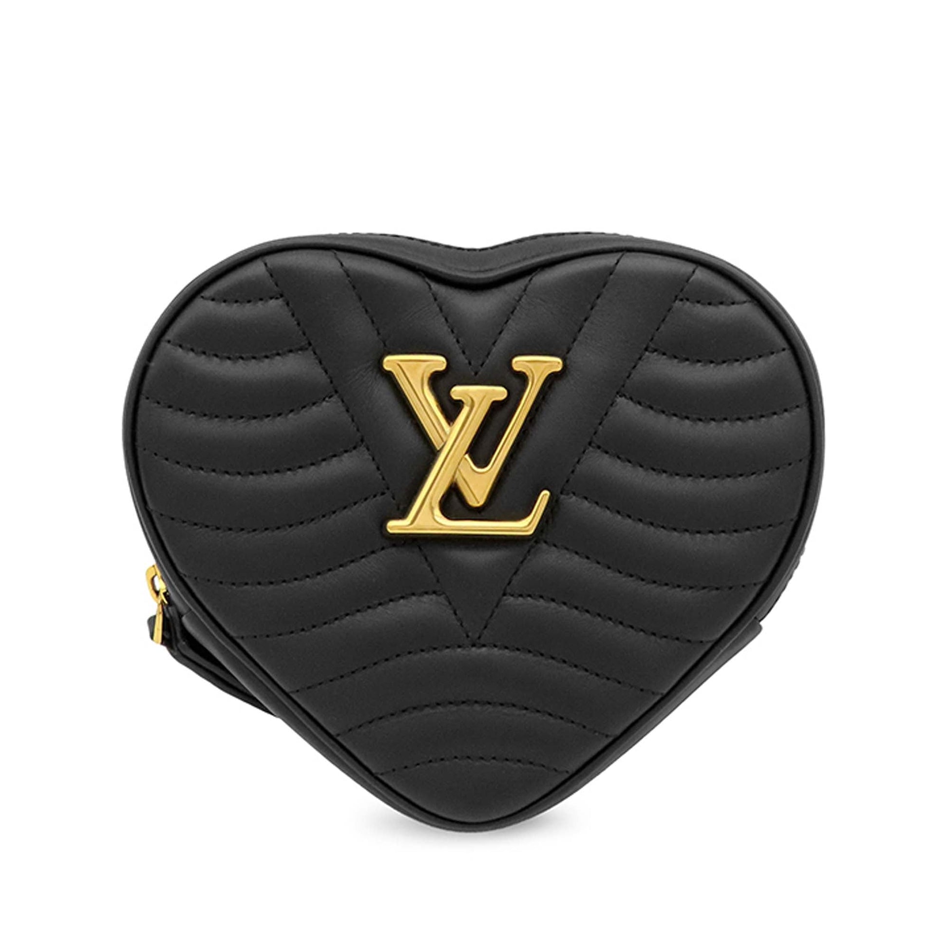 Louis Vuitton Leather New Wave Heart Crossbody