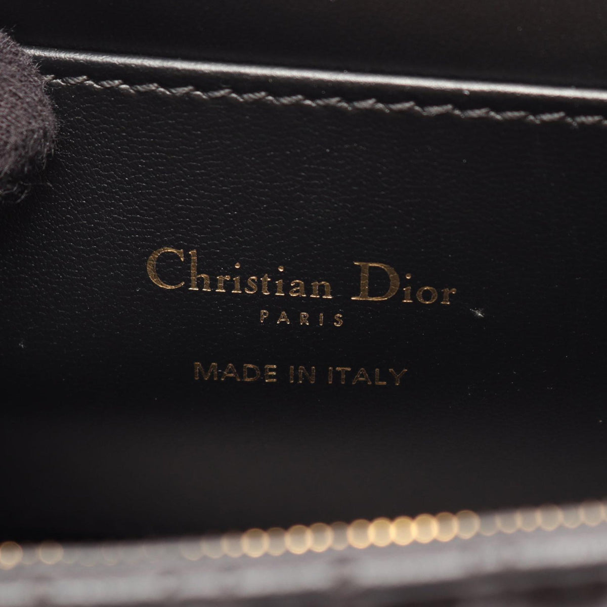 Dior Leather Miss Dior All Over Shoulder Bag