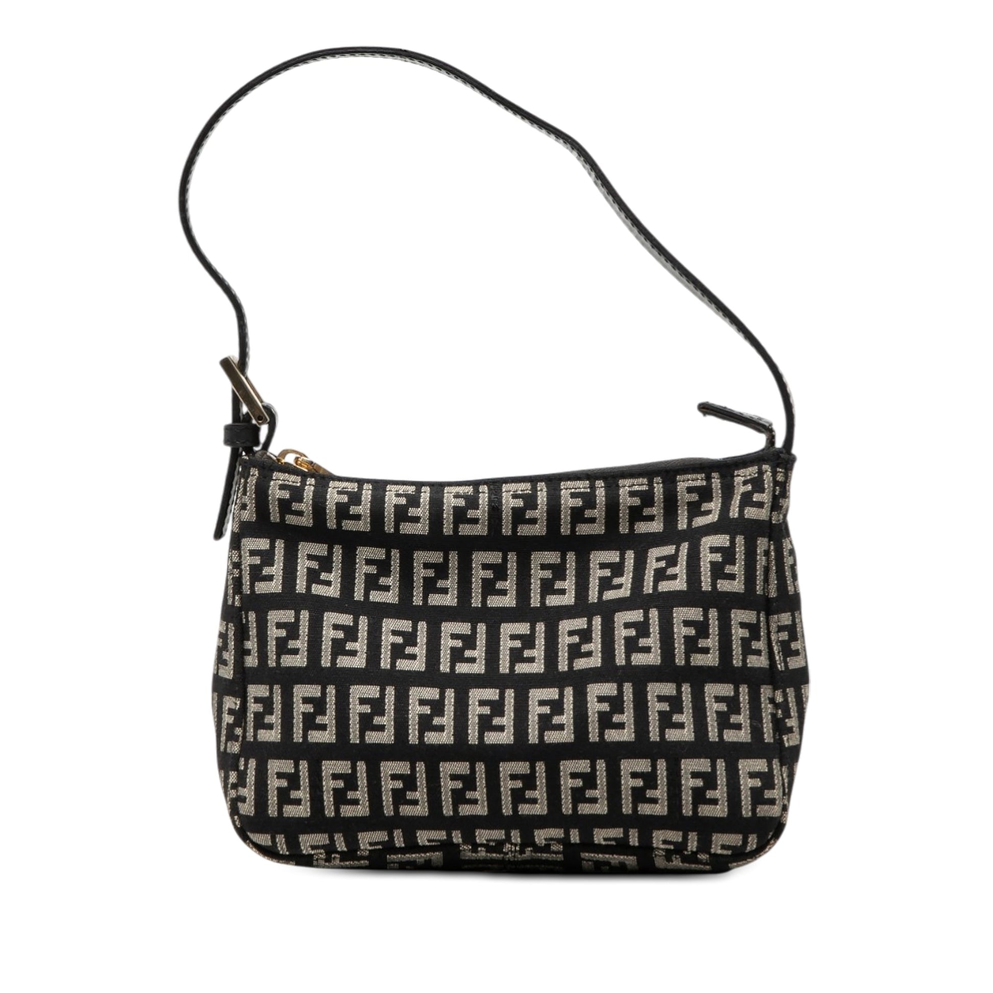 Fendi Zucchino Canvas Handbag