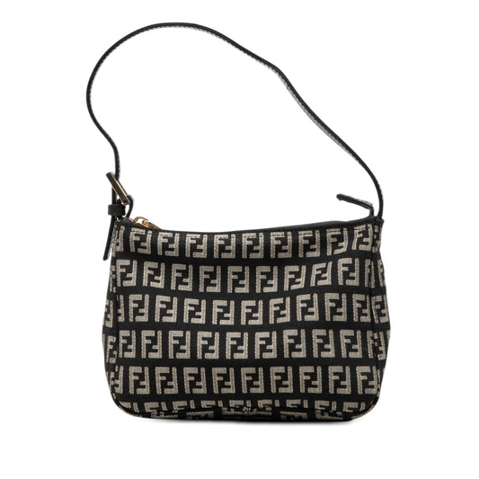 Fendi Zucchino Canvas Handbag