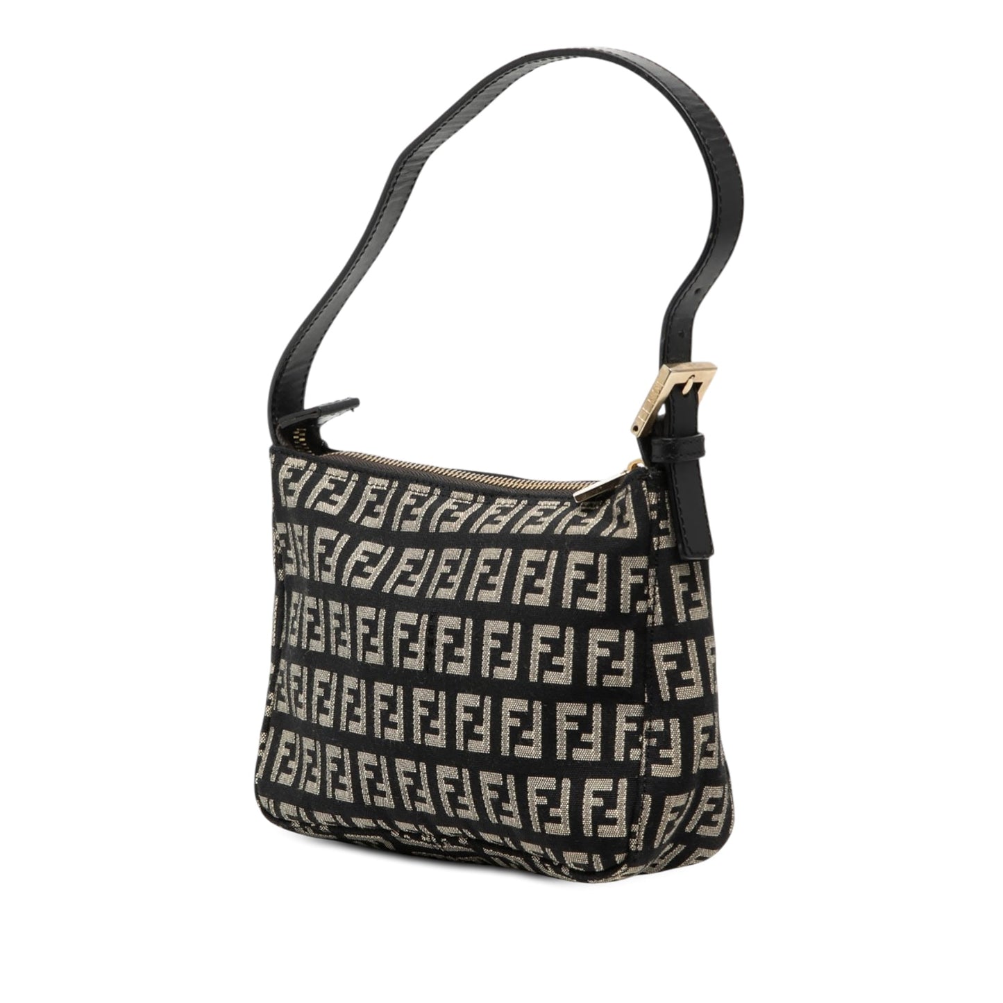 Fendi Zucchino Canvas Handbag