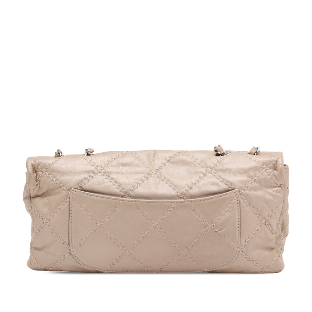 Chanel Quilted Lambskin Ultimate Stitch Flap — Gold