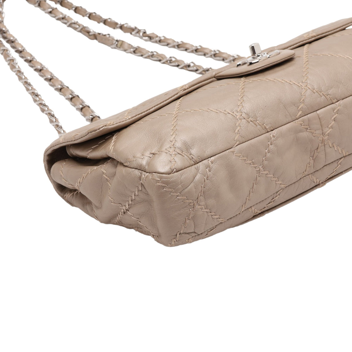 Chanel Quilted Lambskin Ultimate Stitch Flap — Gold