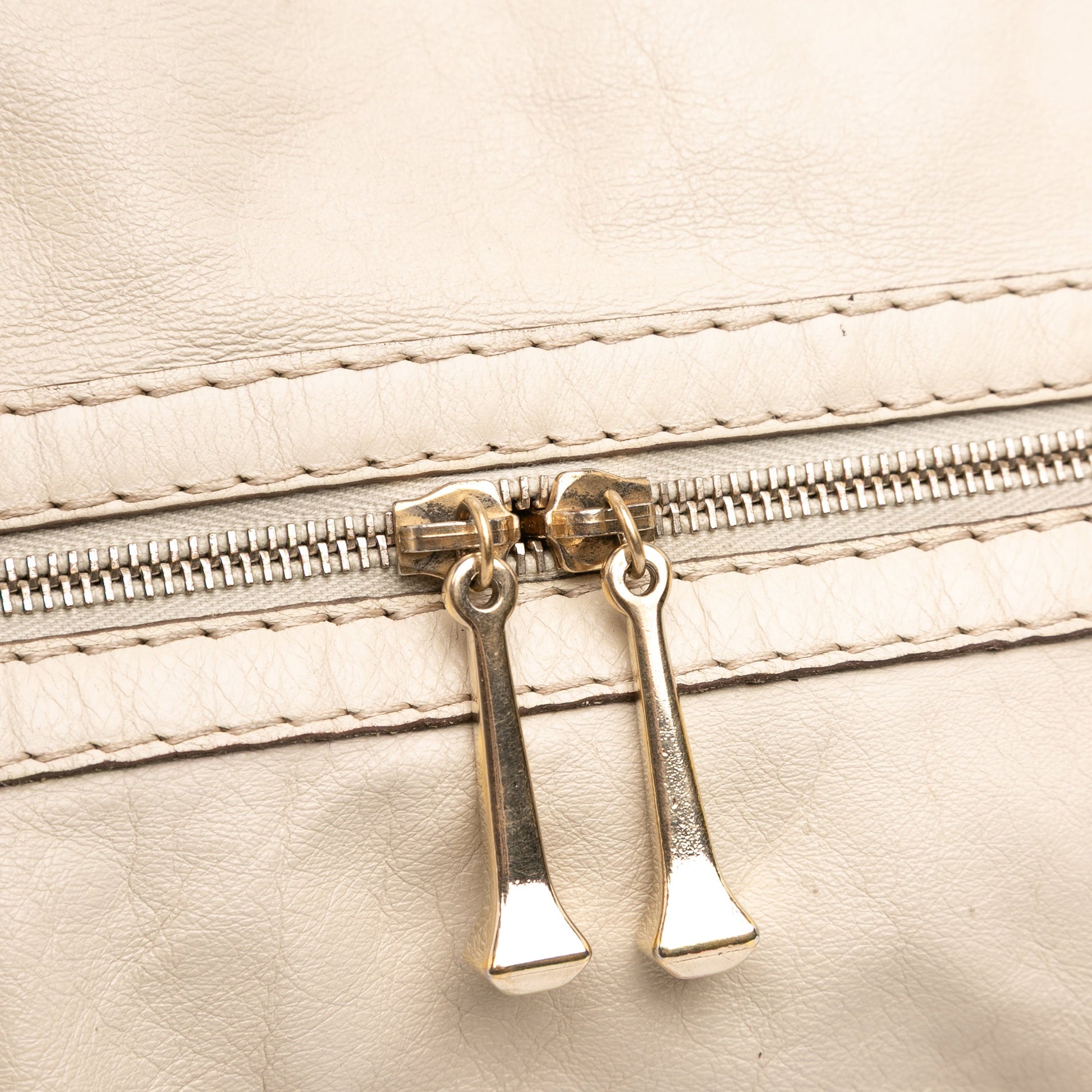 Gucci Leather Horsebit Nail Boston Bag