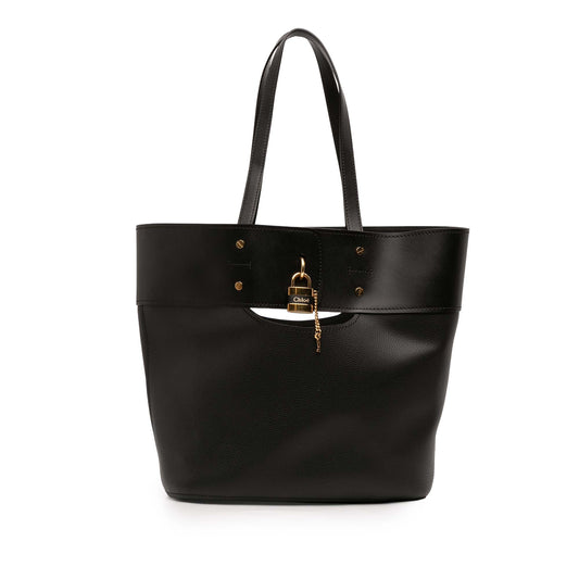 Chloé Large Grained Calfskin Aby Tote