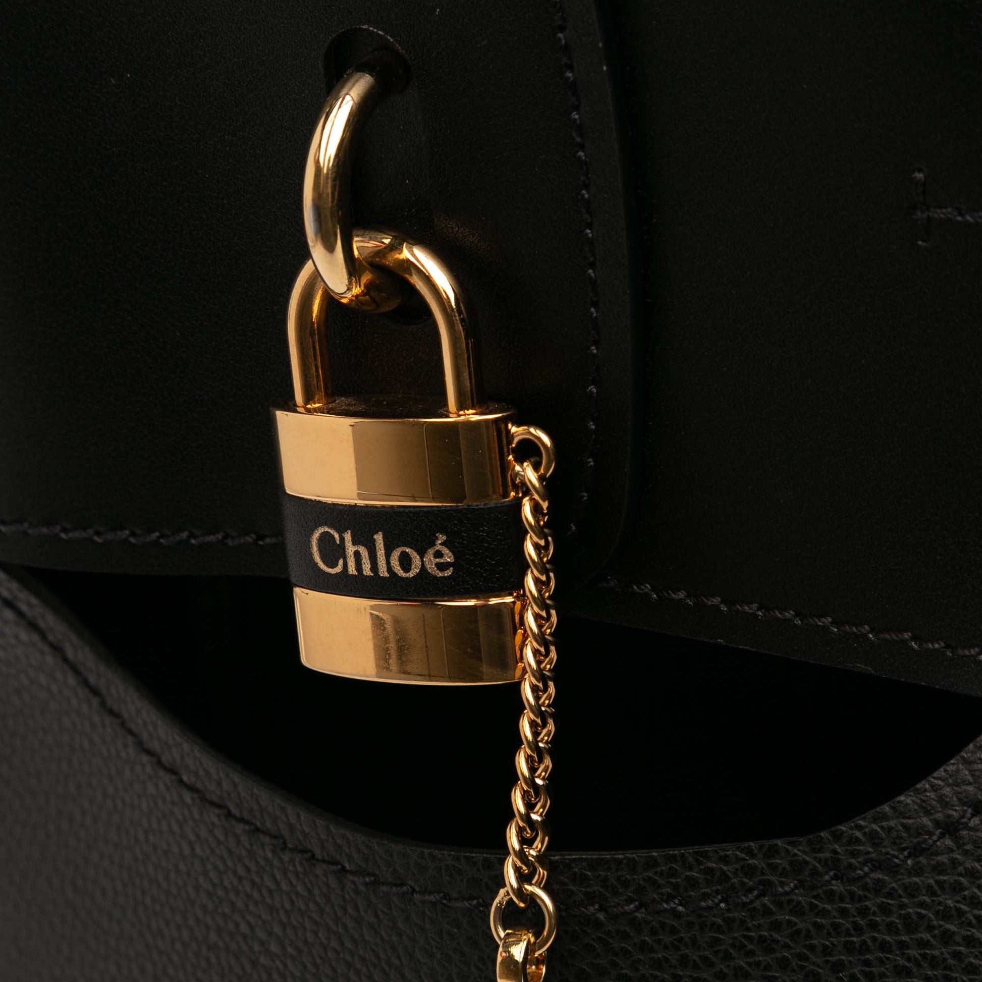 Chloé Large Grained Calfskin Aby Tote