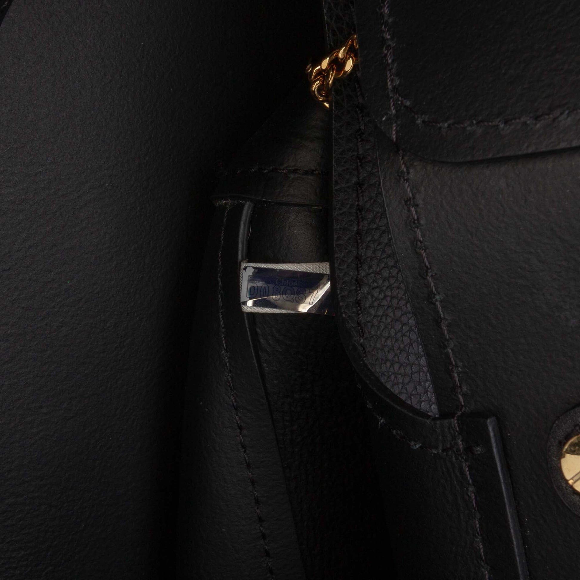 Chloé Large Grained Calfskin Aby Tote