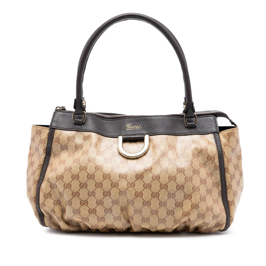 Gucci GG Crystal Abbey D Ring Tote