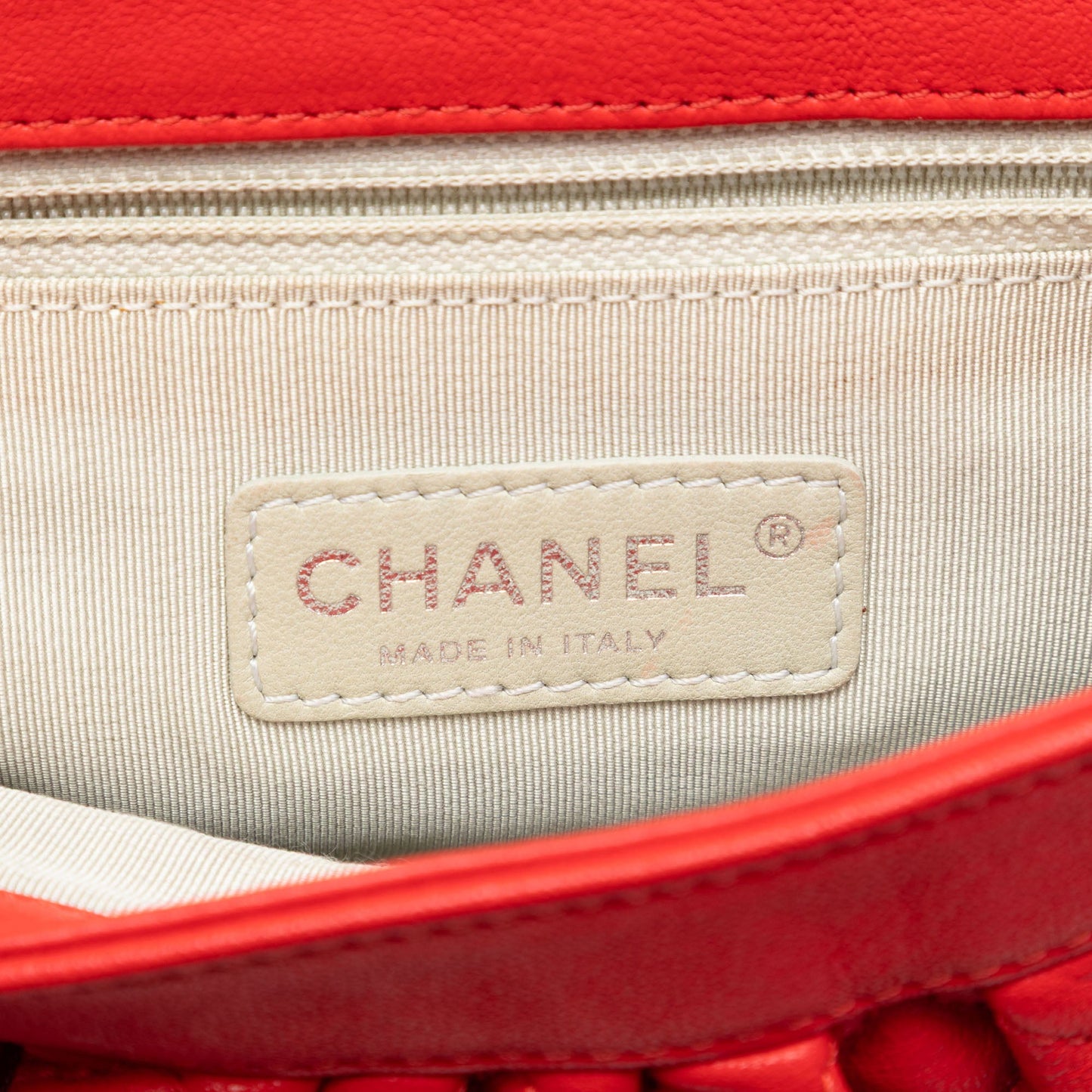 Chanel Mini CC Quilted Washed Lambskin Chain Around Flap